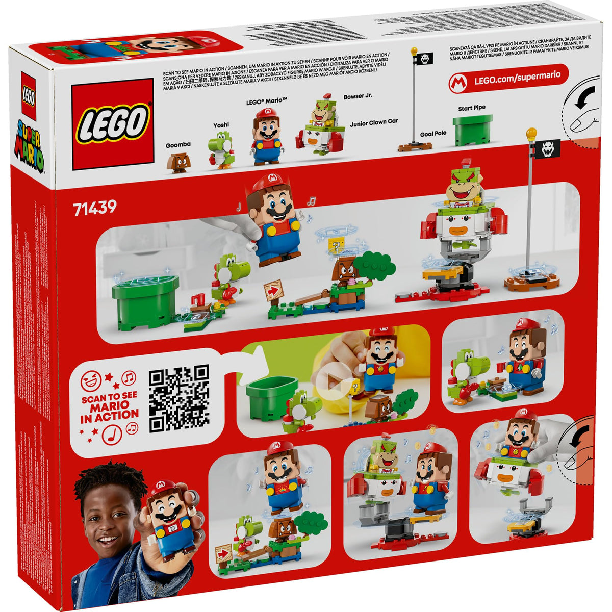 LEGO® Super Mario Bowser Jr.’s Clown Car Model 71439