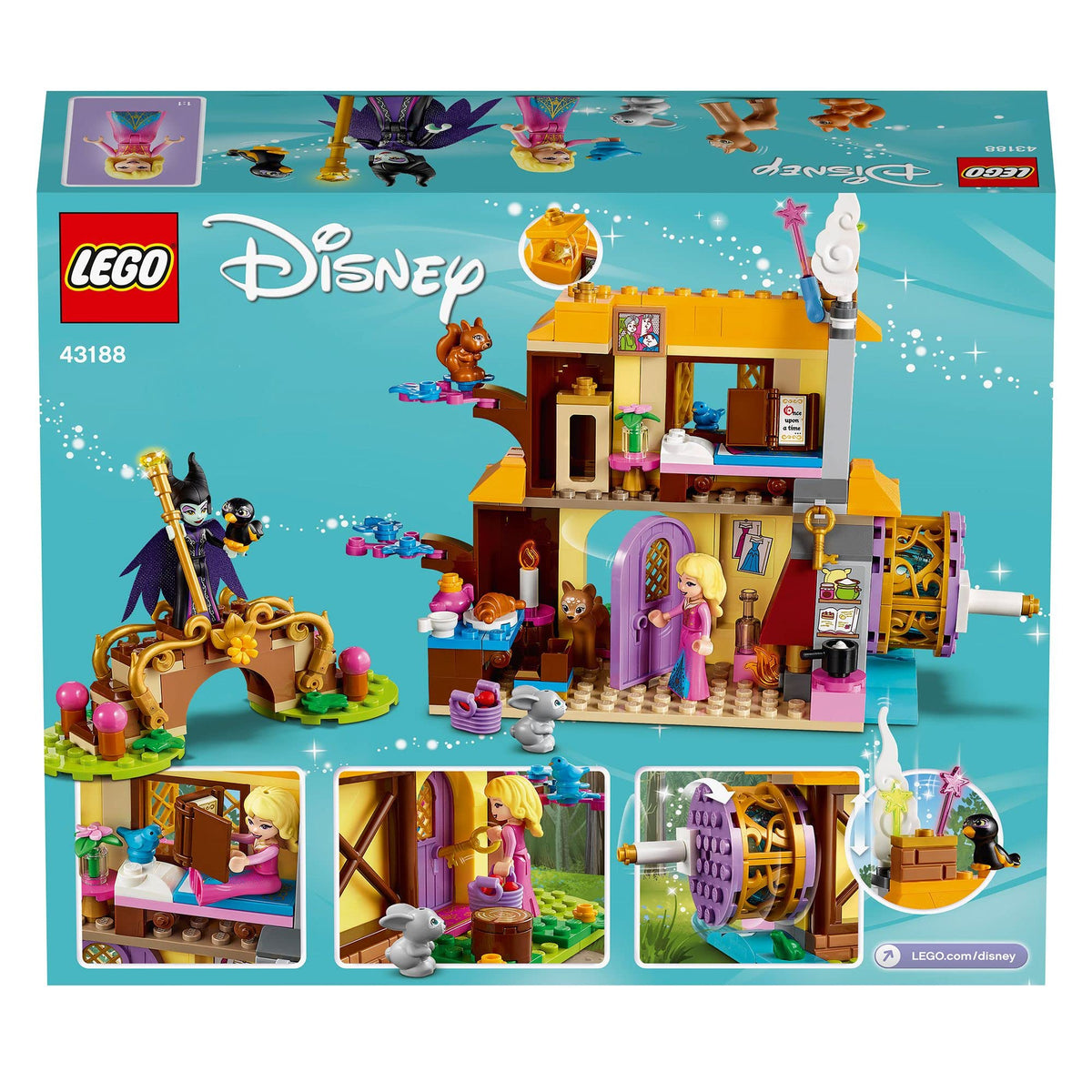 LEGO Disney Princess Aurora's Forest Cottage 43188