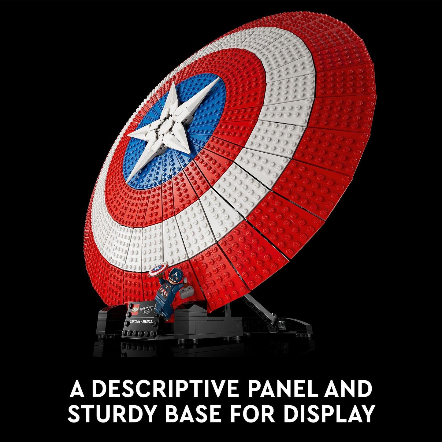 LEGO Super Heroes Marvel Captain America's Shield 76262 Brick Island