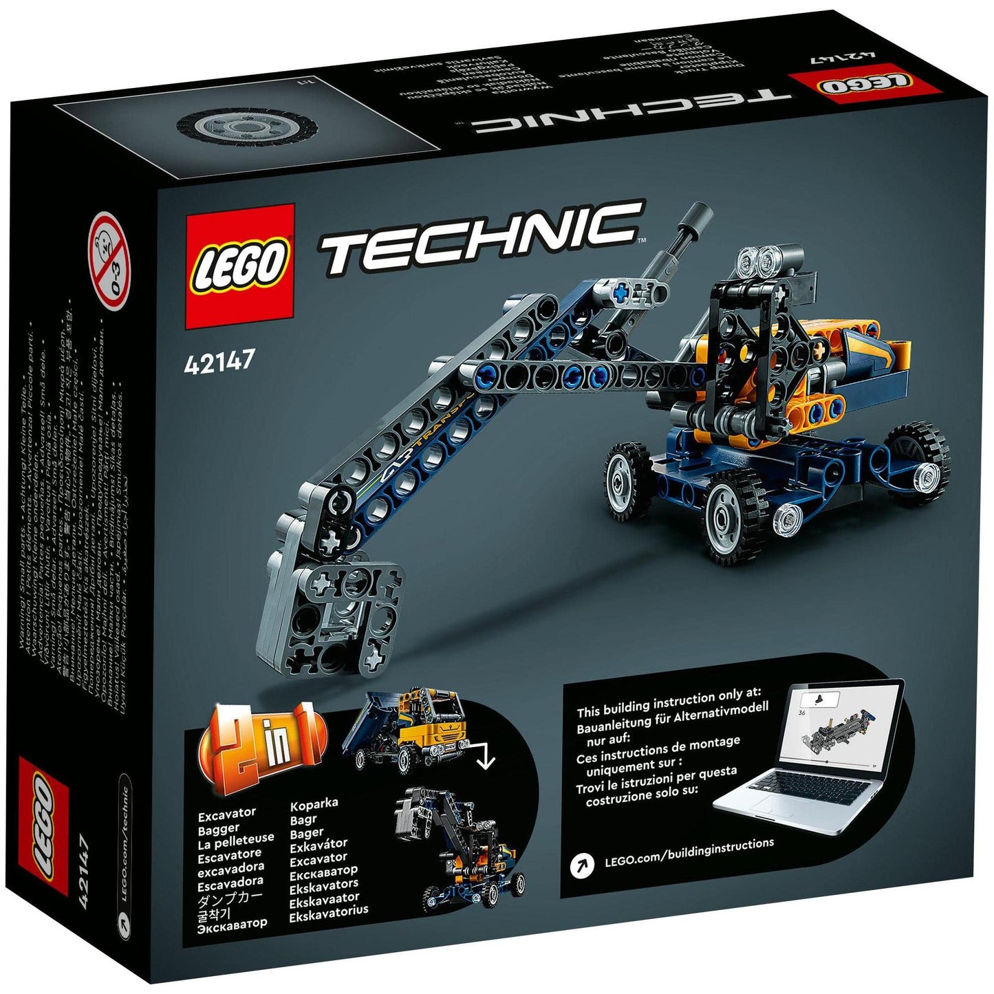 LEGO Technic Dump Truck 42147 Brick Island
