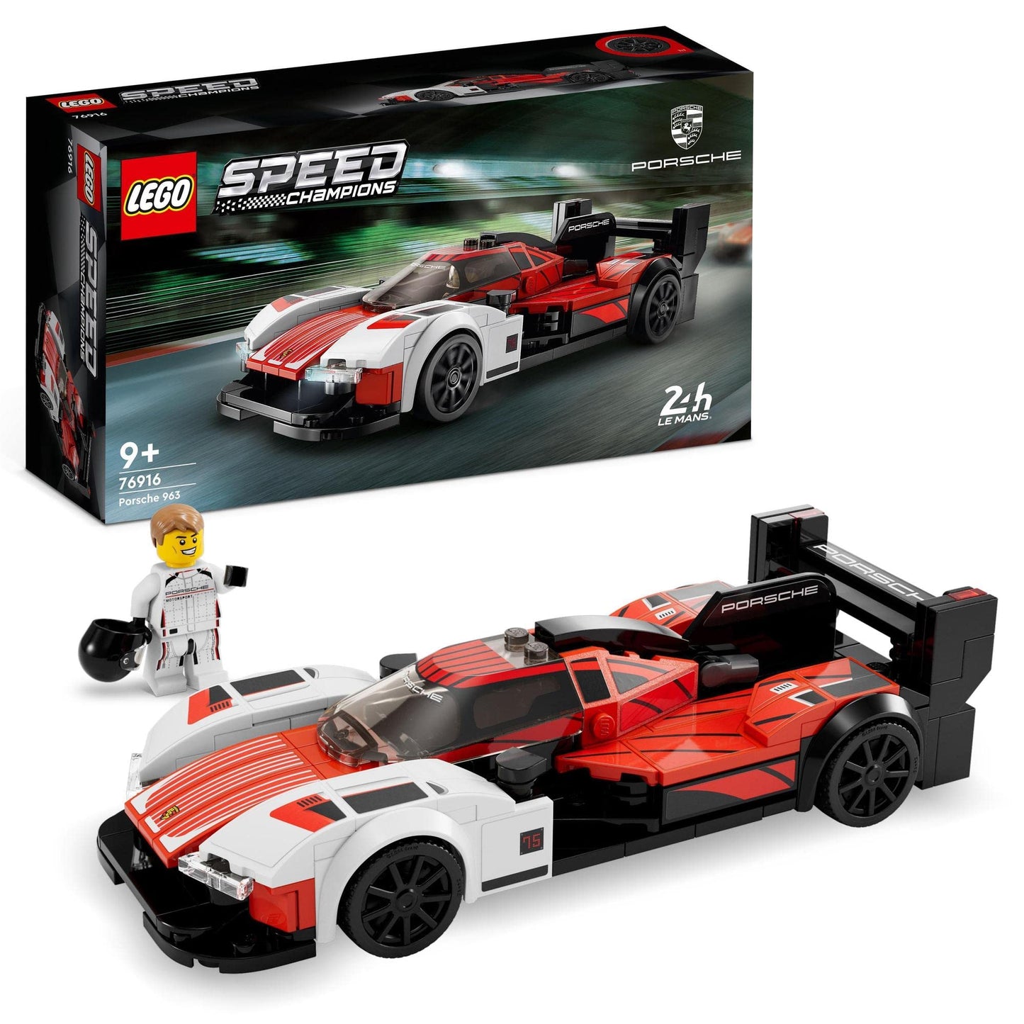 LEGO Speed Champions Porsche 963 76916 Brick Island