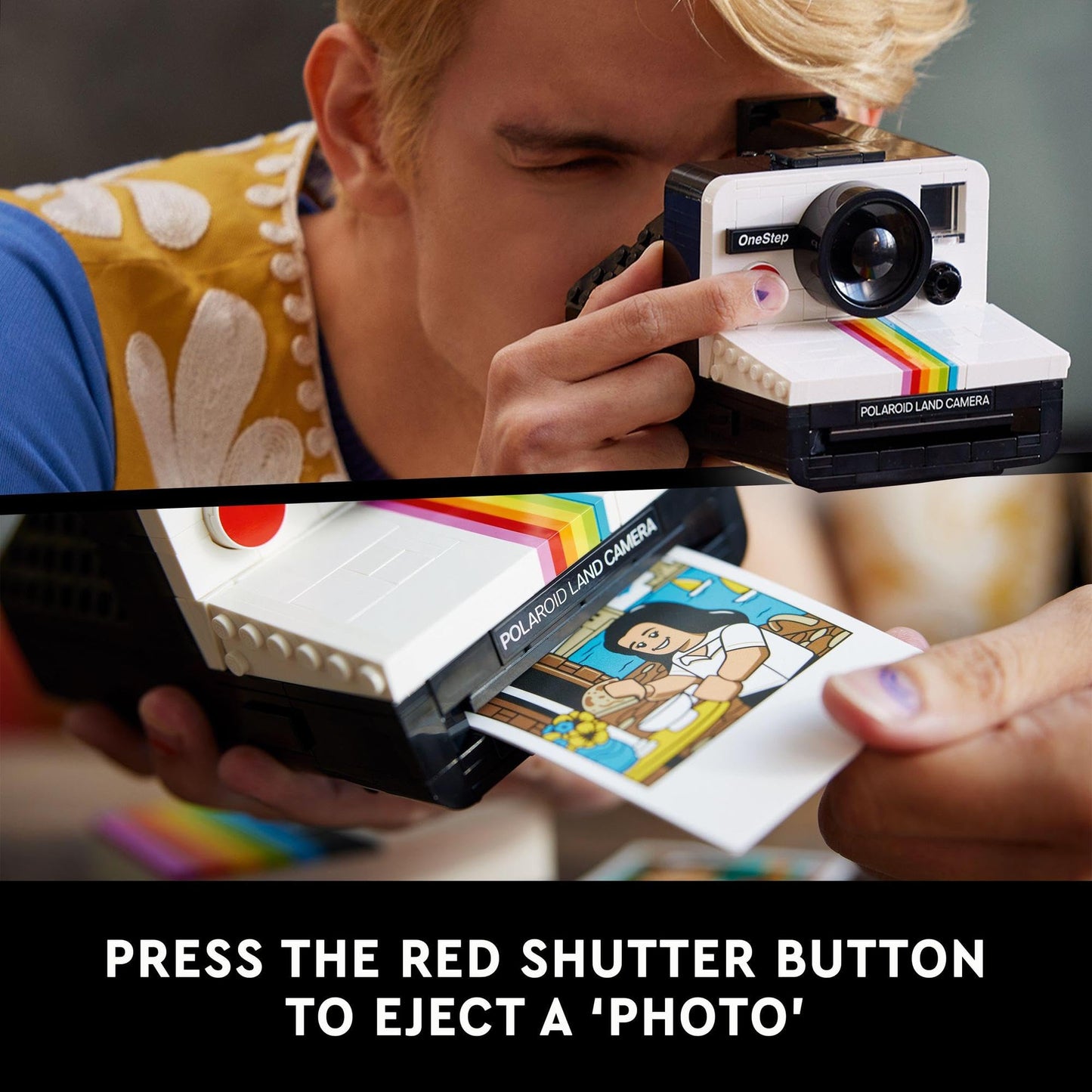 LEGO Ideas Polaroid OneStep SX-70 Camera 21345 Amazon