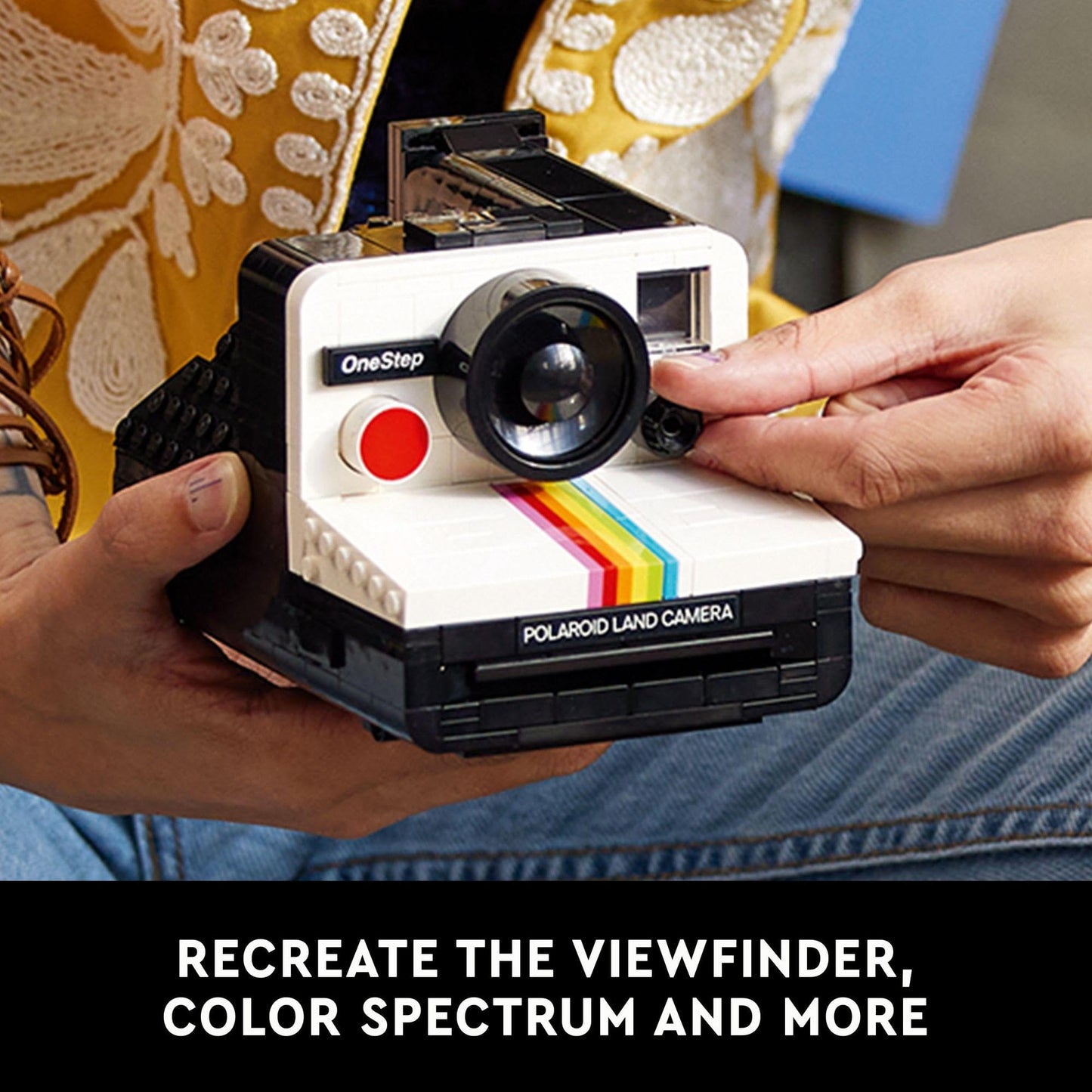 LEGO Ideas Polaroid OneStep SX-70 Camera 21345 Amazon