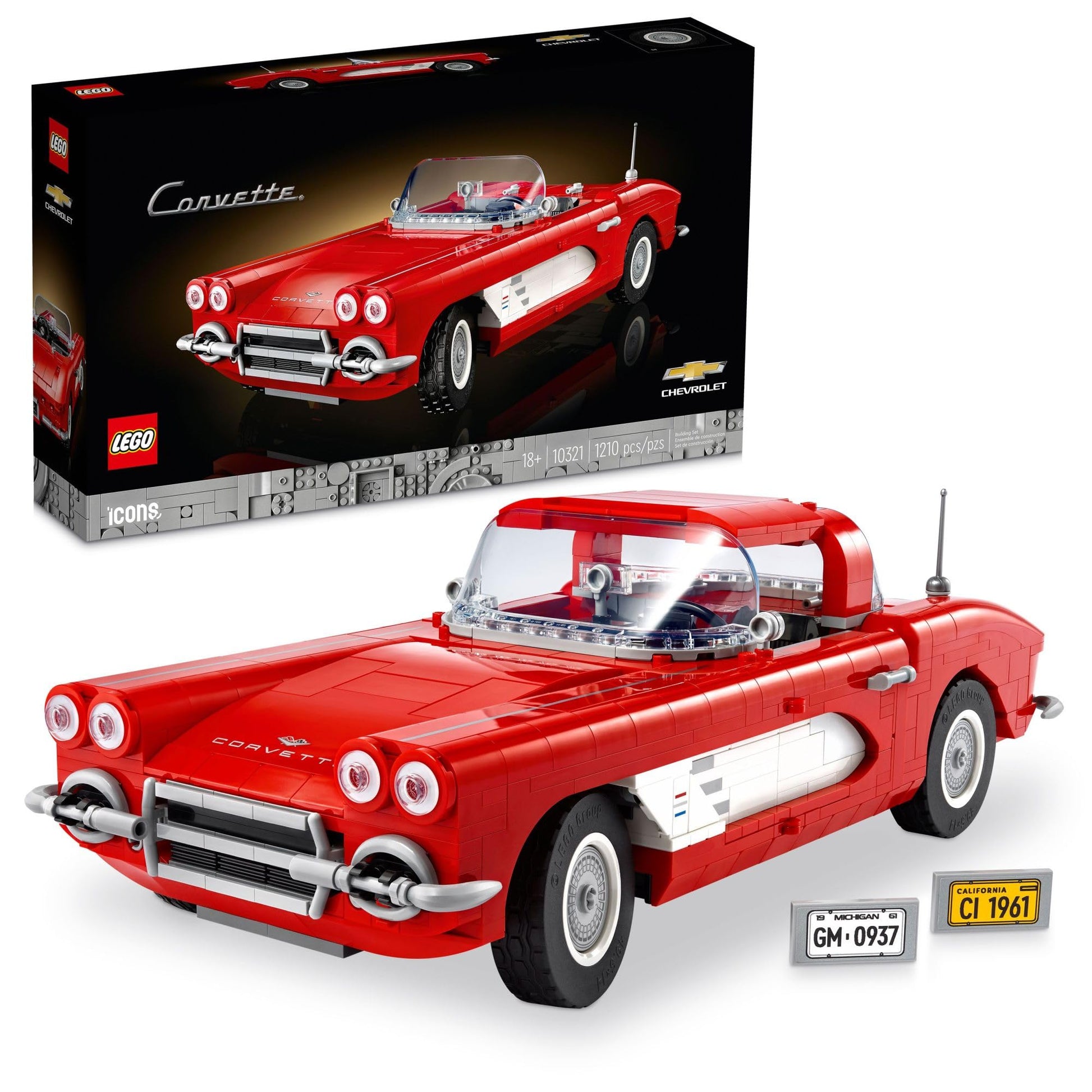 LEGO Icons Corvette 10321 Brick Island