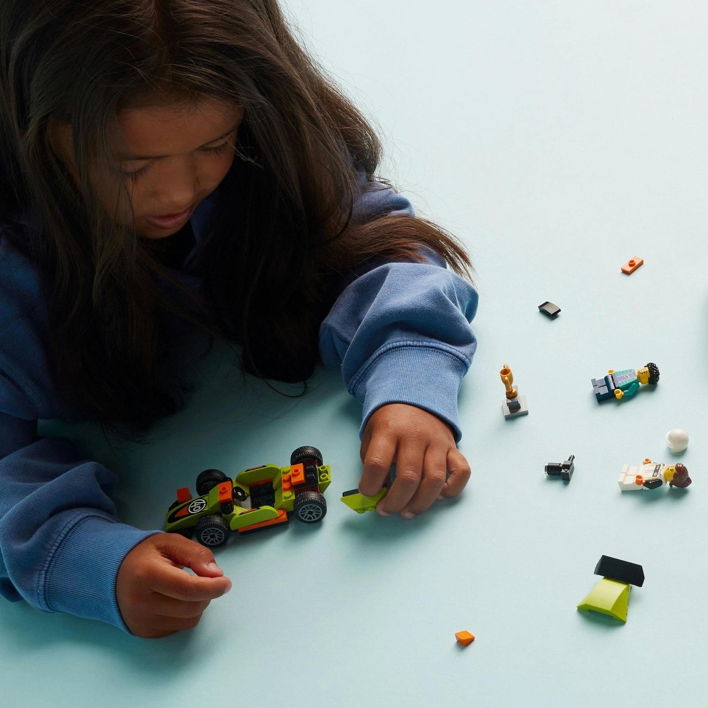 LEGO City Green Race Car 60399 Brick Island
