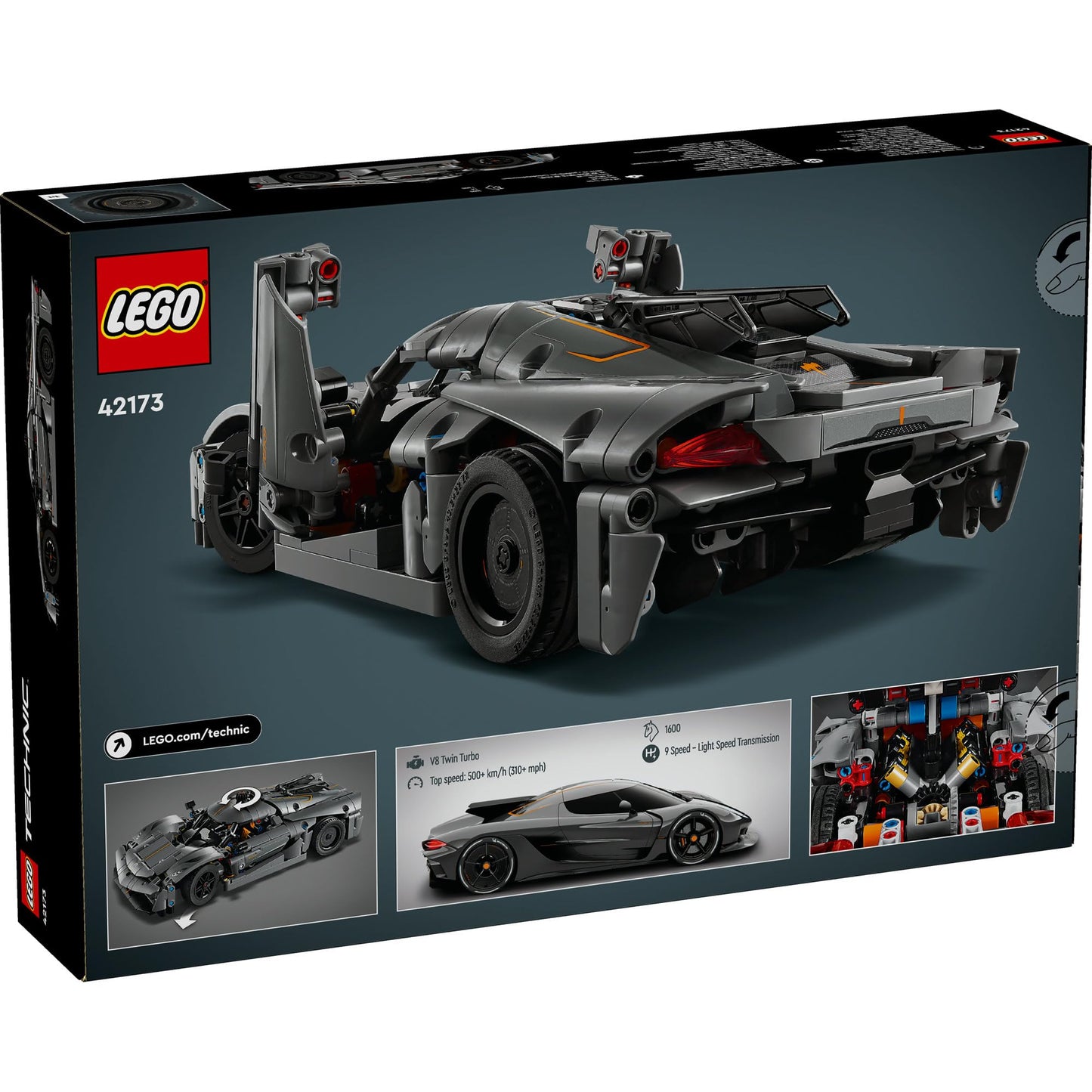 LEGO Technic Koenigsegg Jesko Absolut 42173 Amazon