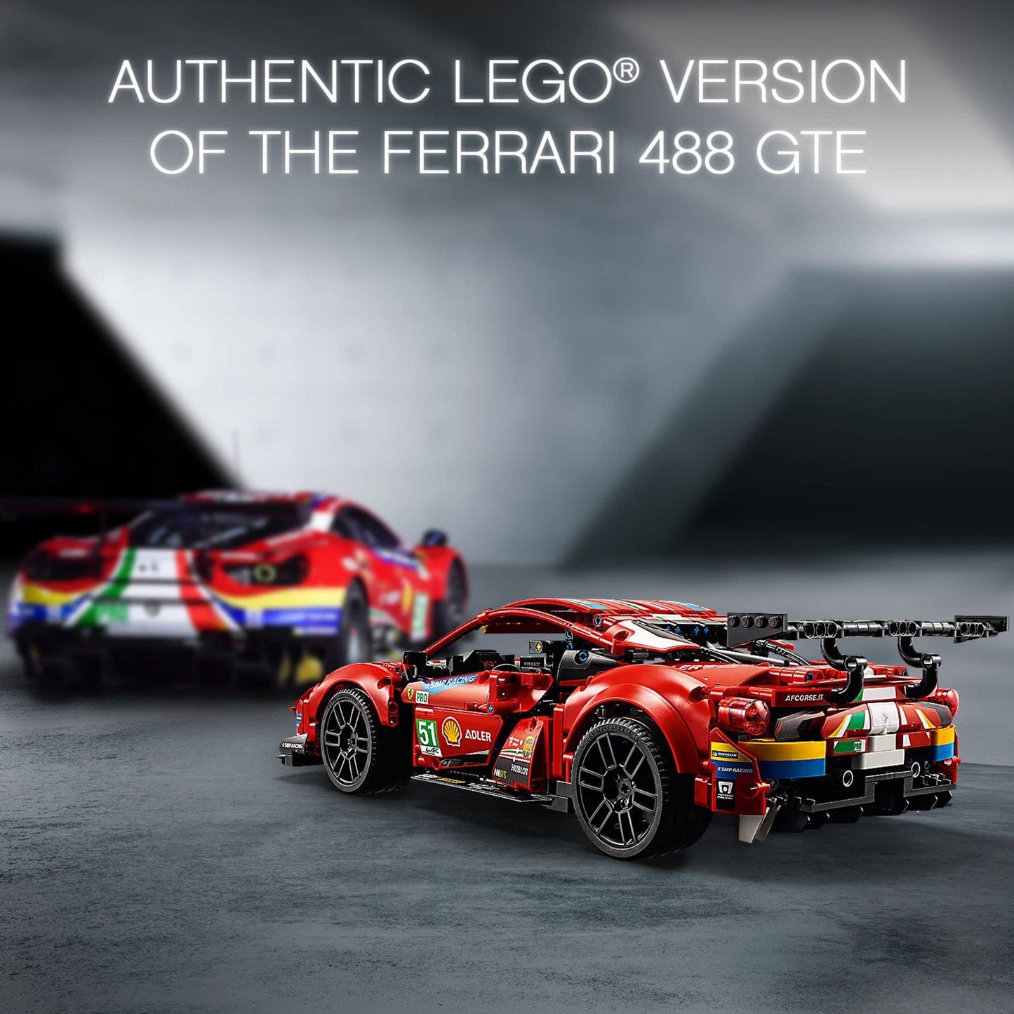 LEGO 42125 Technic Ferrari 488 GTE AF Brick Island