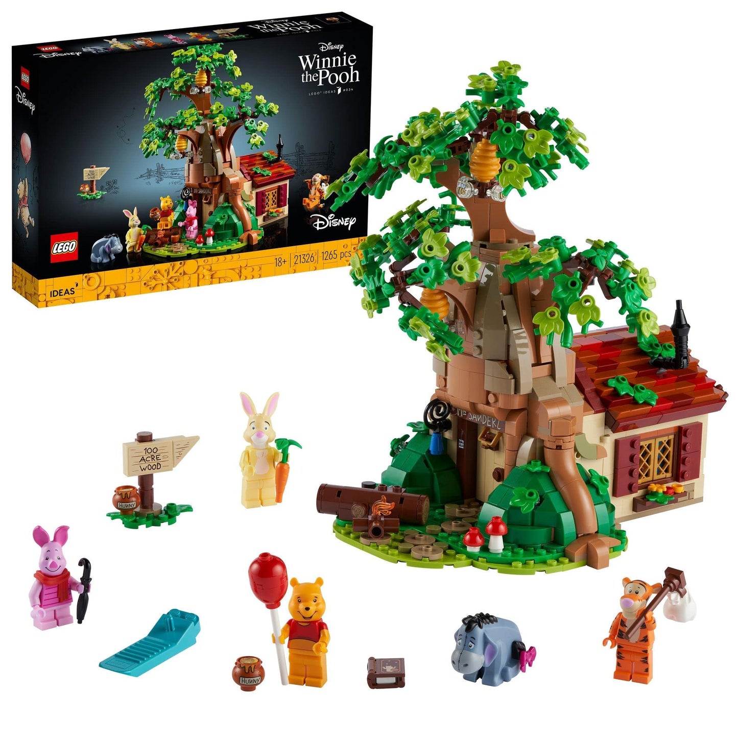 LEGO Ideas Winnie The Pooh 21326 Brick Island