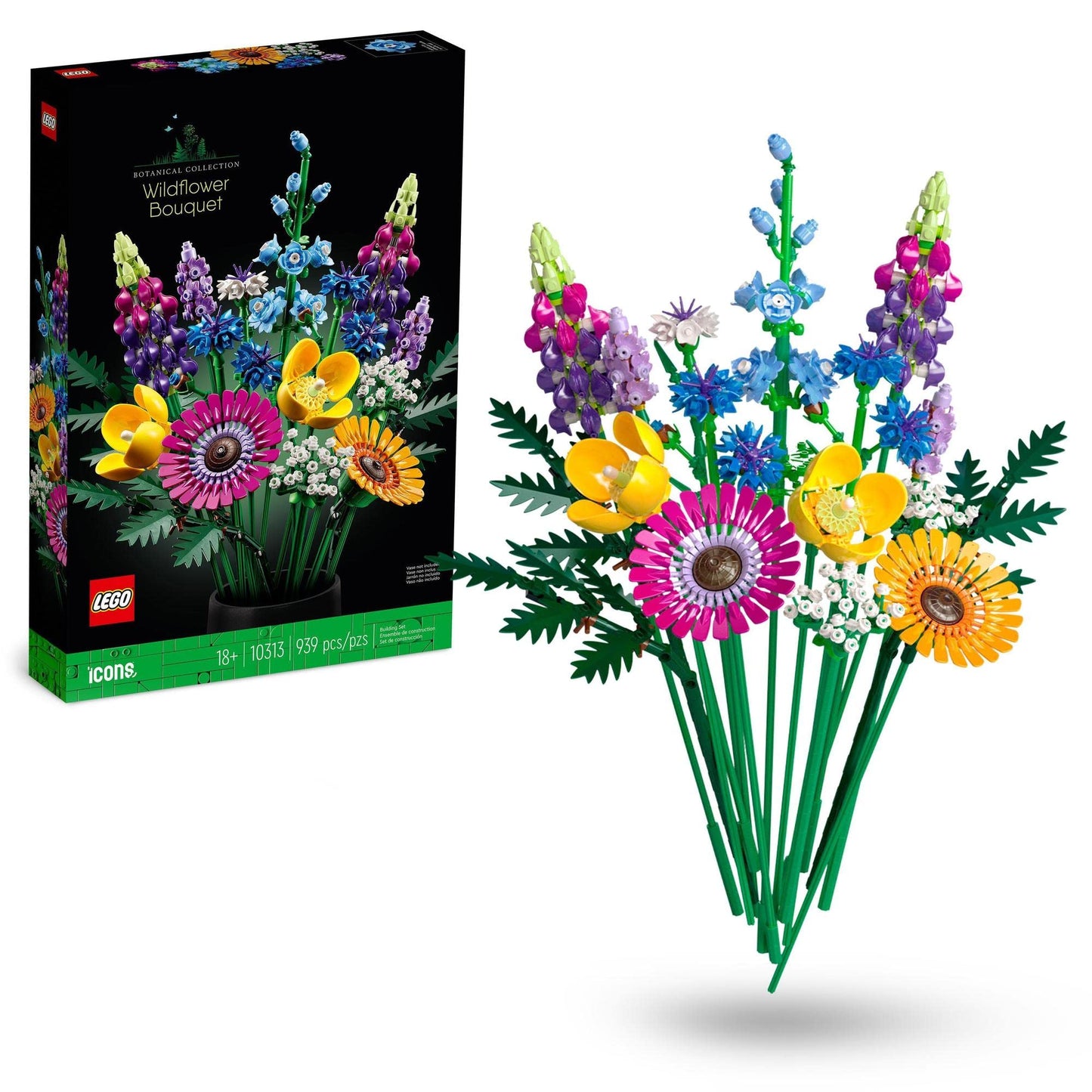 LEGO Botanicals Wildflower Bouquet 10313 Brick Island