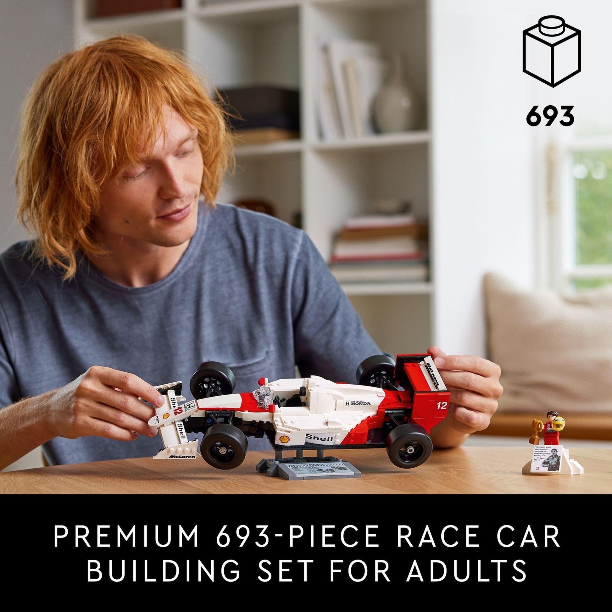 LEGO Icons McLaren MP4/4 & Ayrton Senna 10330 Brick Island