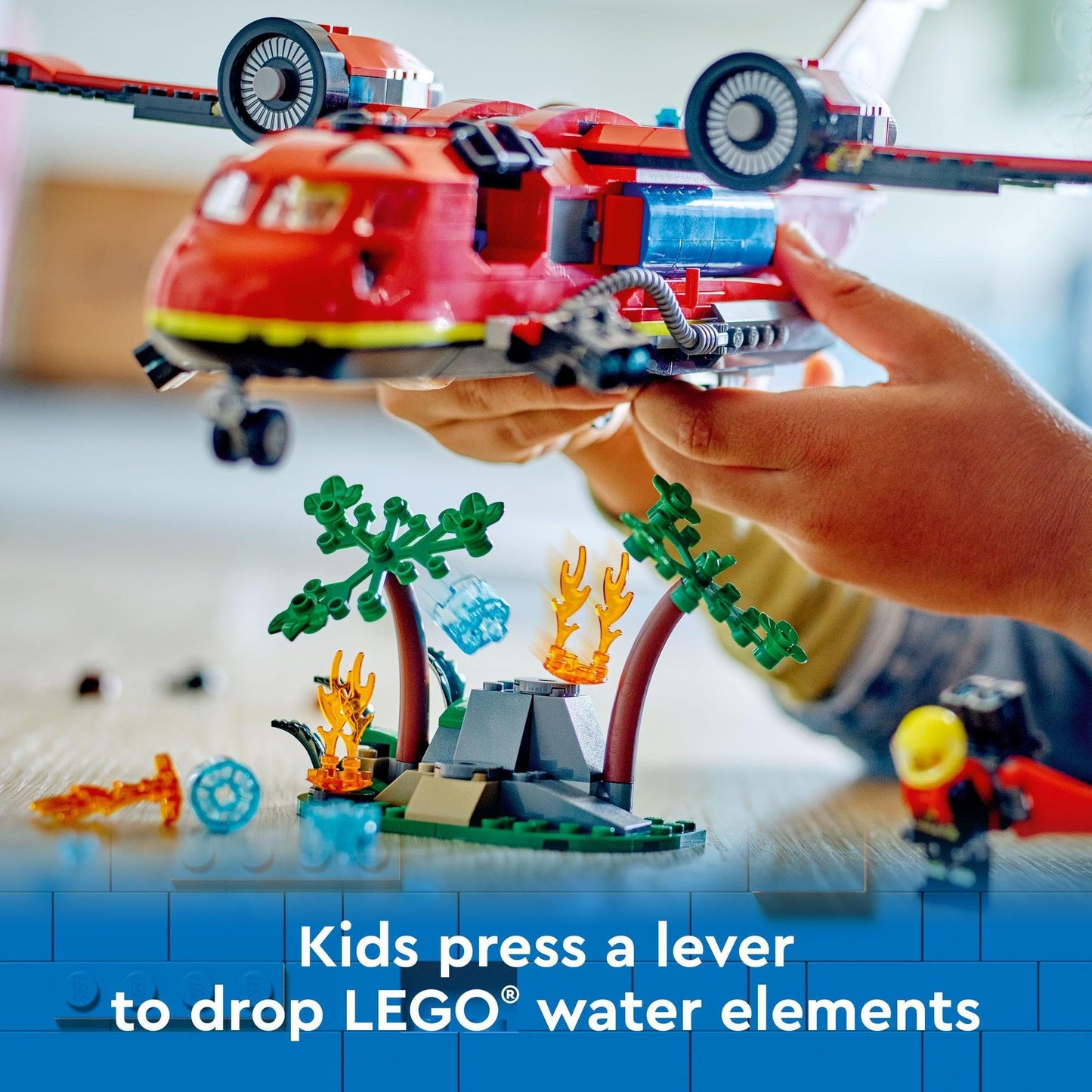 LEGO City Fire Rescue Plane 60413 Brick Island