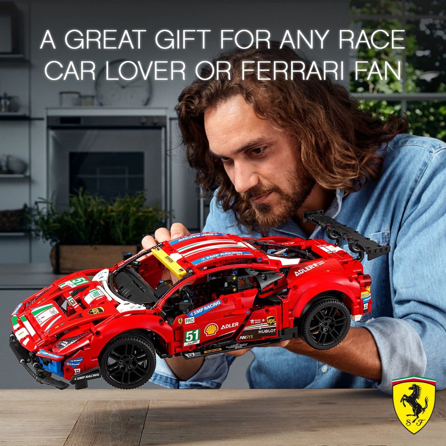 LEGO 42125 Technic Ferrari 488 GTE AF Brick Island