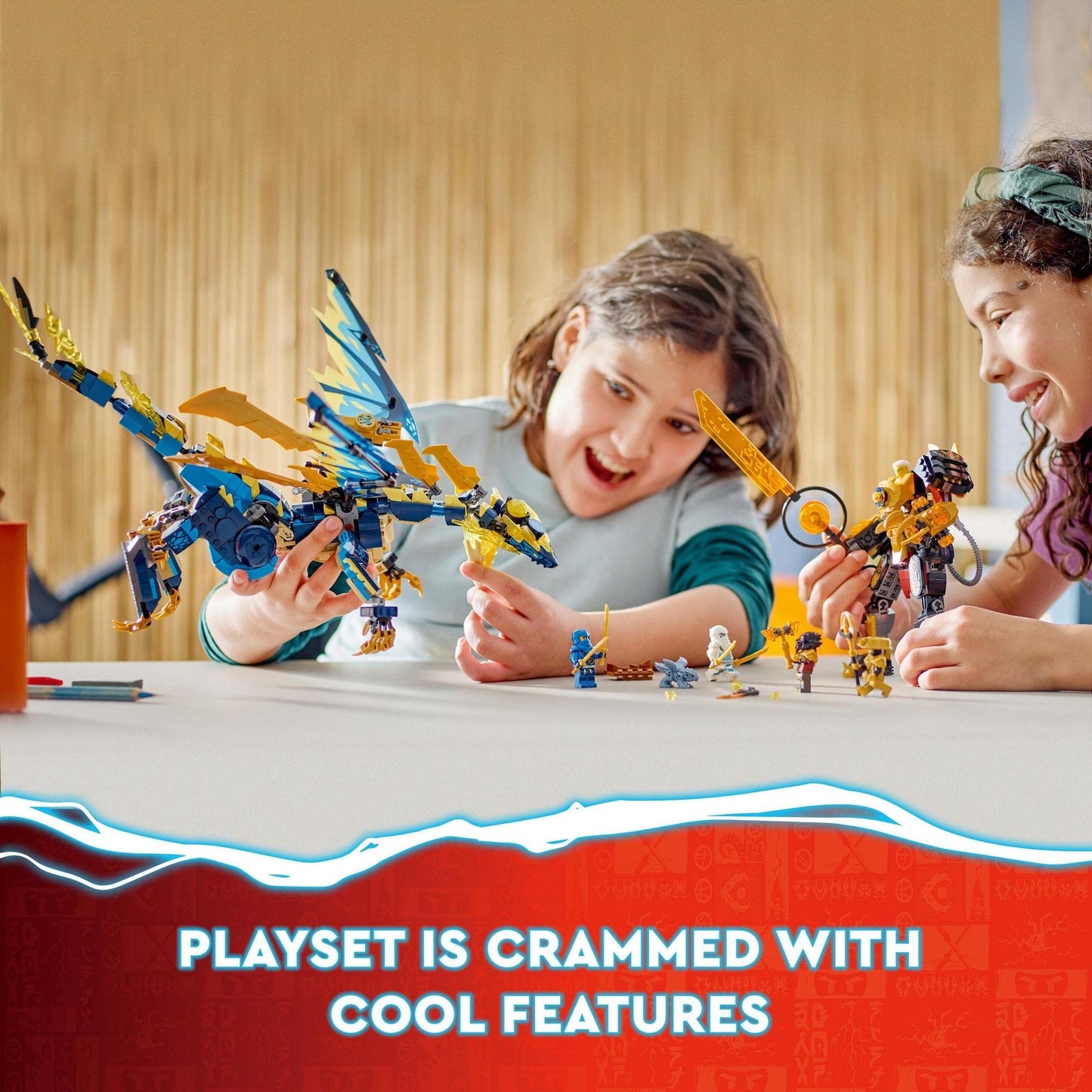 LEGO NINJAGO Elemental Dragon vs. The Empress Mech 71796 Brick Island