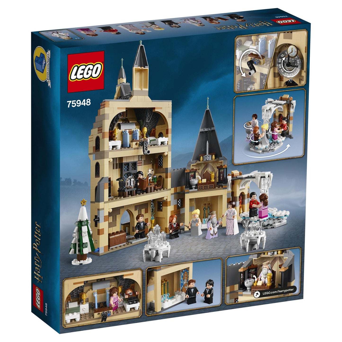 LEGO Harry Potter and The Goblet of Fire Hogwarts Clock Tower 75948 Brick Island