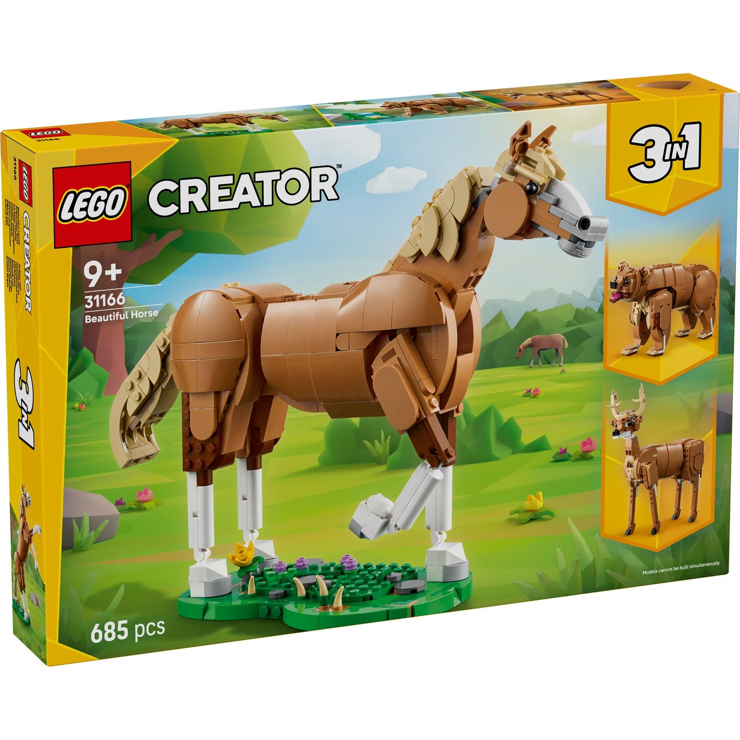 LEGO Creator 3in1 Beautiful Horse 31166