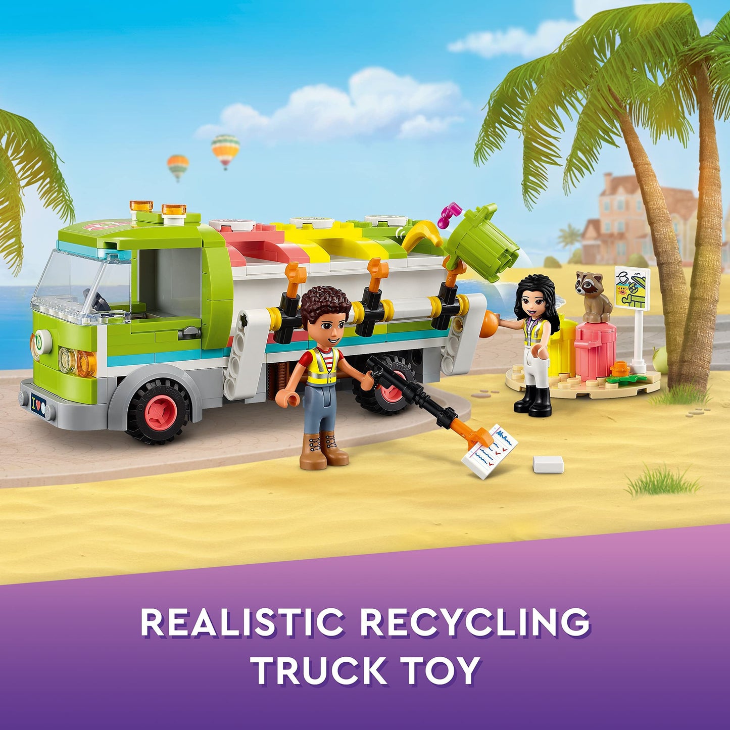 LEGO Friends Recycling Truck 41712 Brick Island