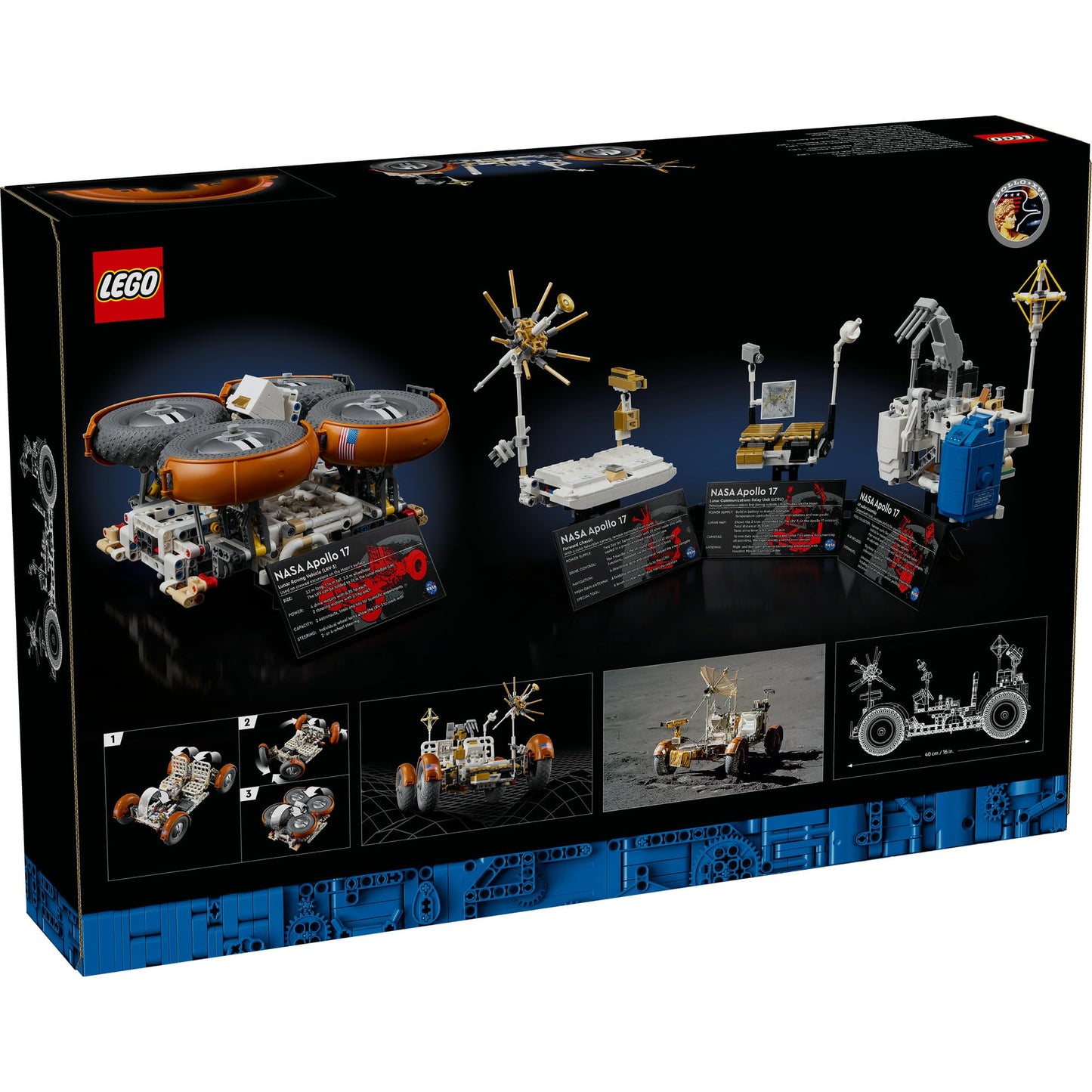 LEGO Technic NASA Apollo Lunar Roving Vehicle – LRV 42182 Brick Island