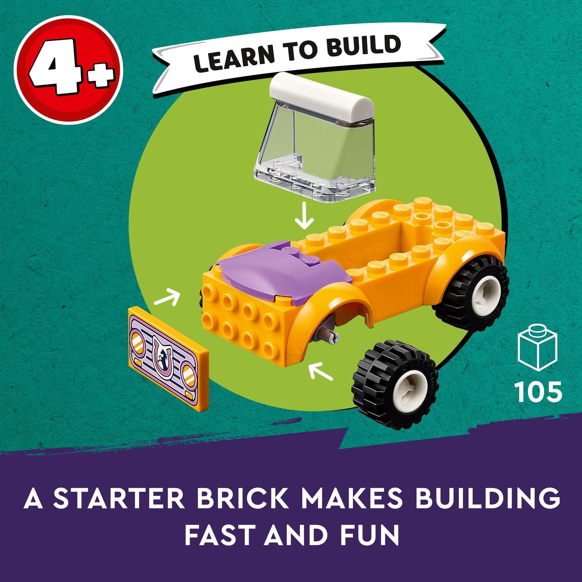 LEGO Friends Horse and Pony Trailer 42634 Amazon