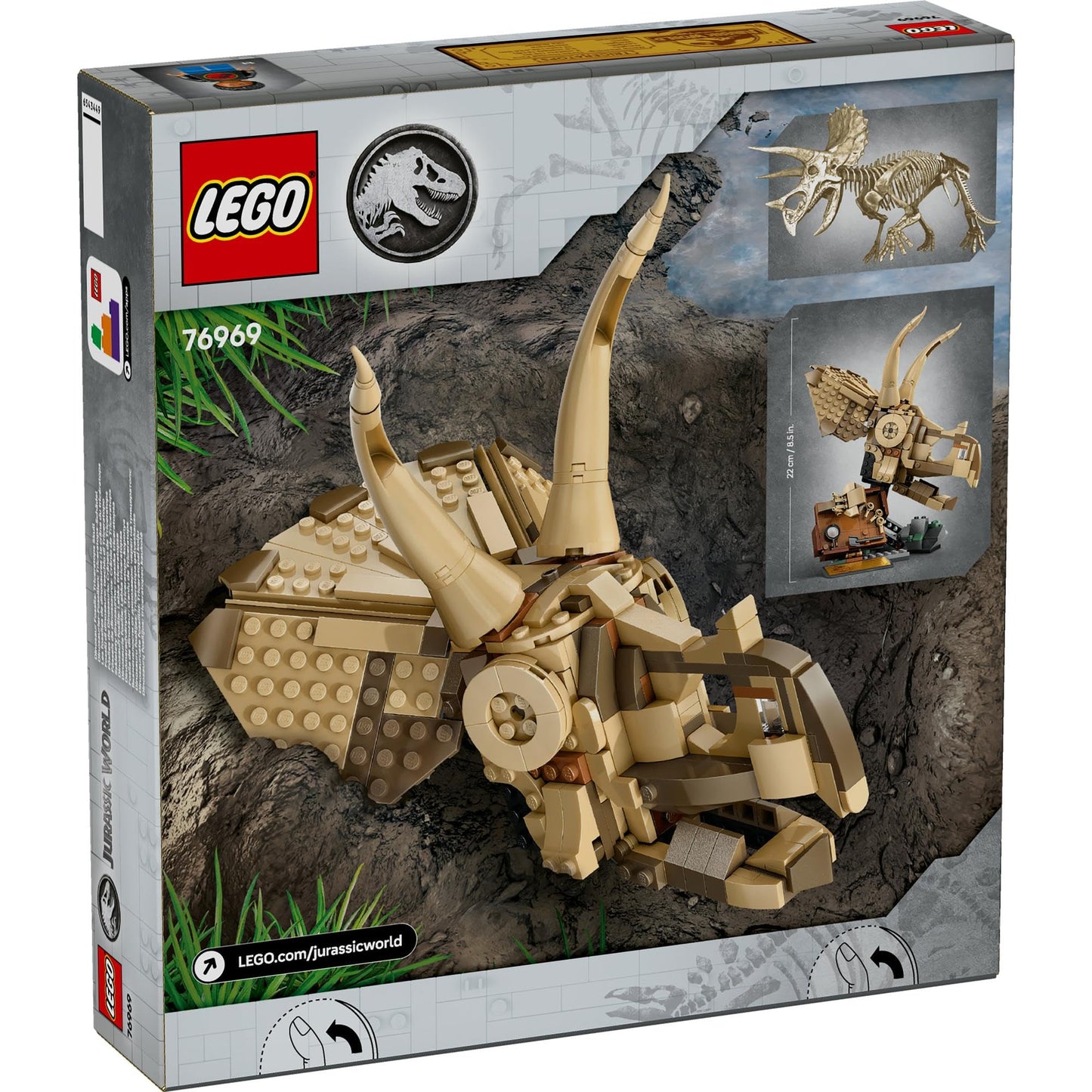 LEGO Jurassic World Dinosaur Fossils 76969 Brick Island