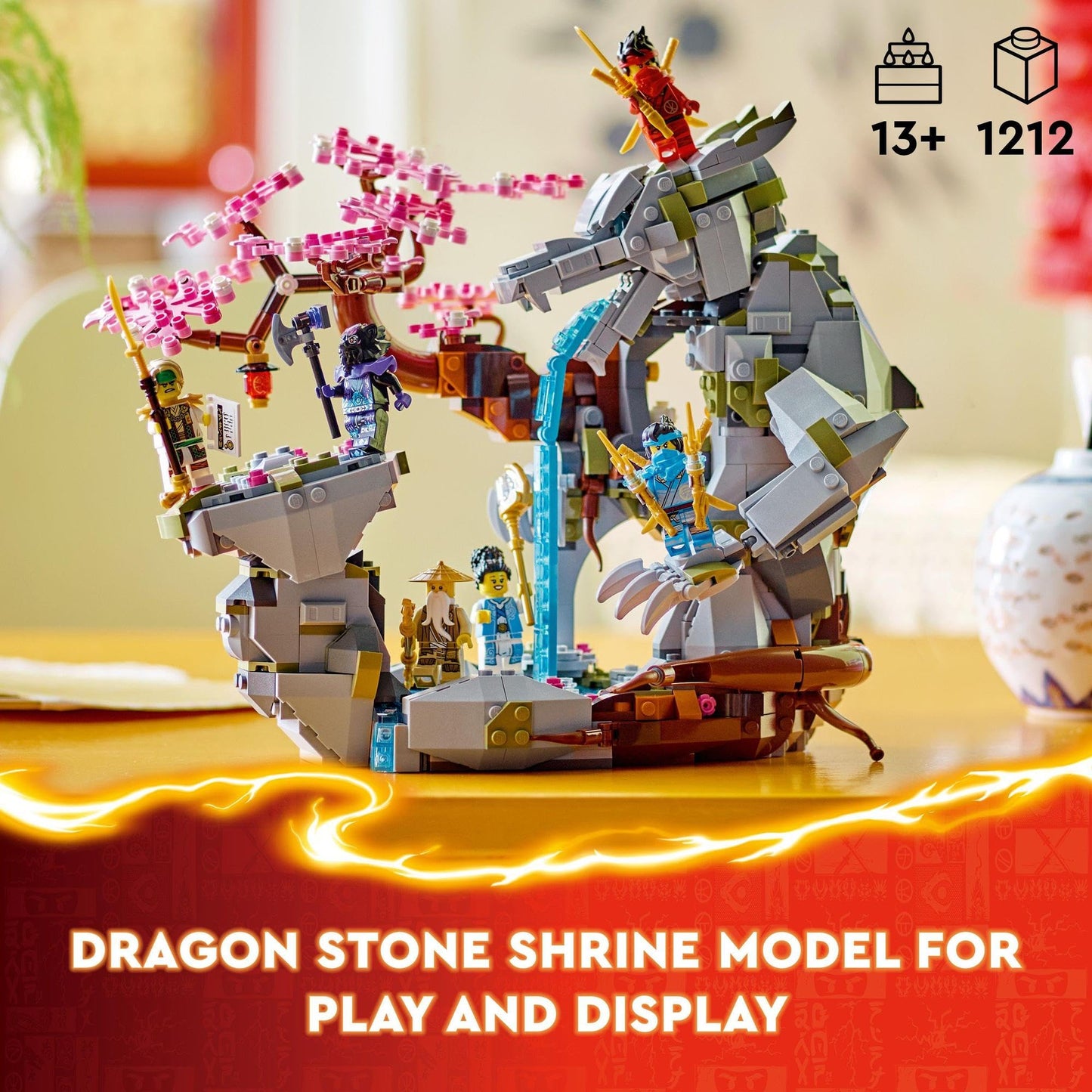 LEGO NINJAGO Dragon Stone Shrine 71819 Ninja Brick Island