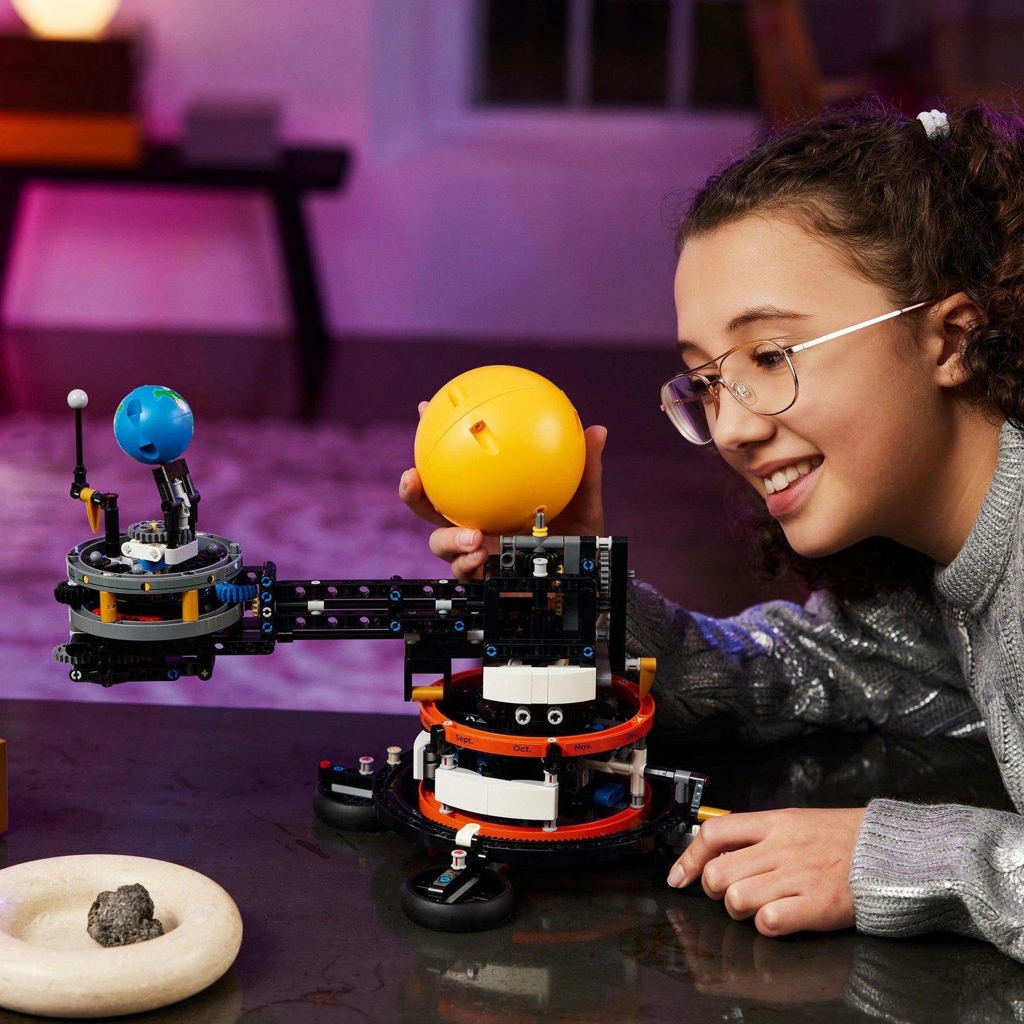 LEGO Technic Planet Earth and Moon in Orbit 42179 Brick Island