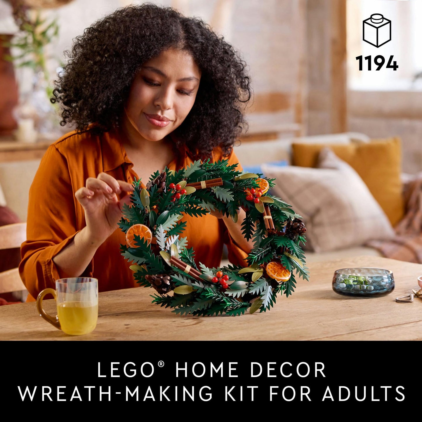LEGO Icons Wreath 10340 Brick Island