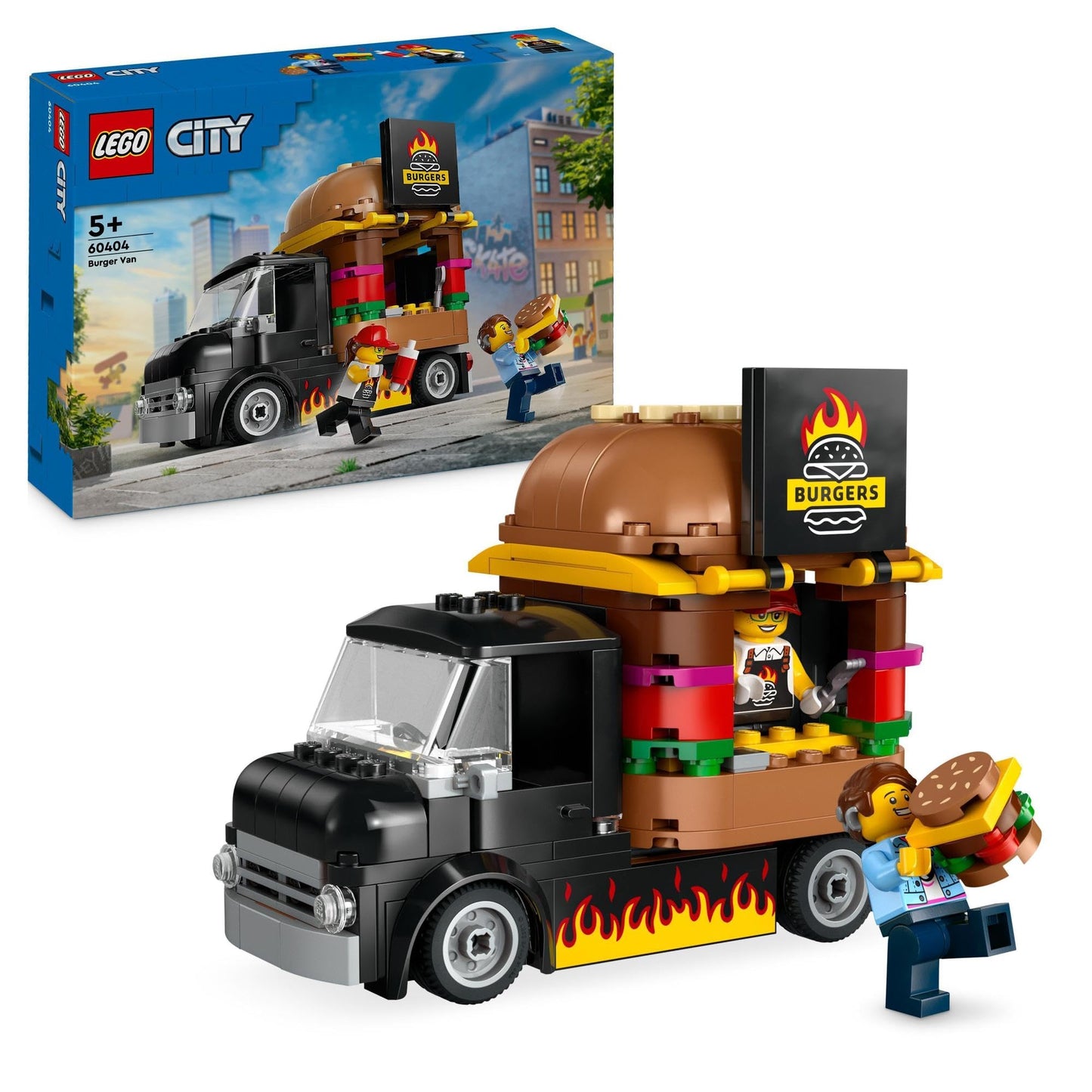 LEGO City Burger Van 60404 Brick Island