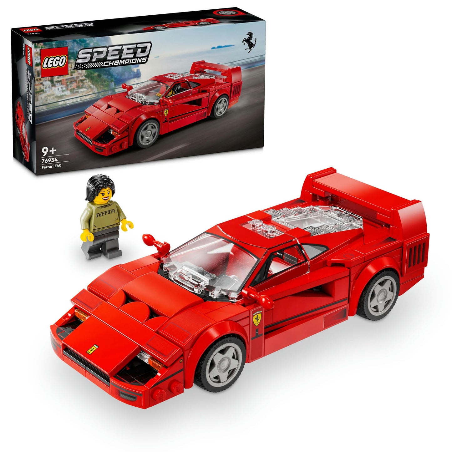 LEGO Speed Champions Ferrari F40 Supercar 76934 Brick Island