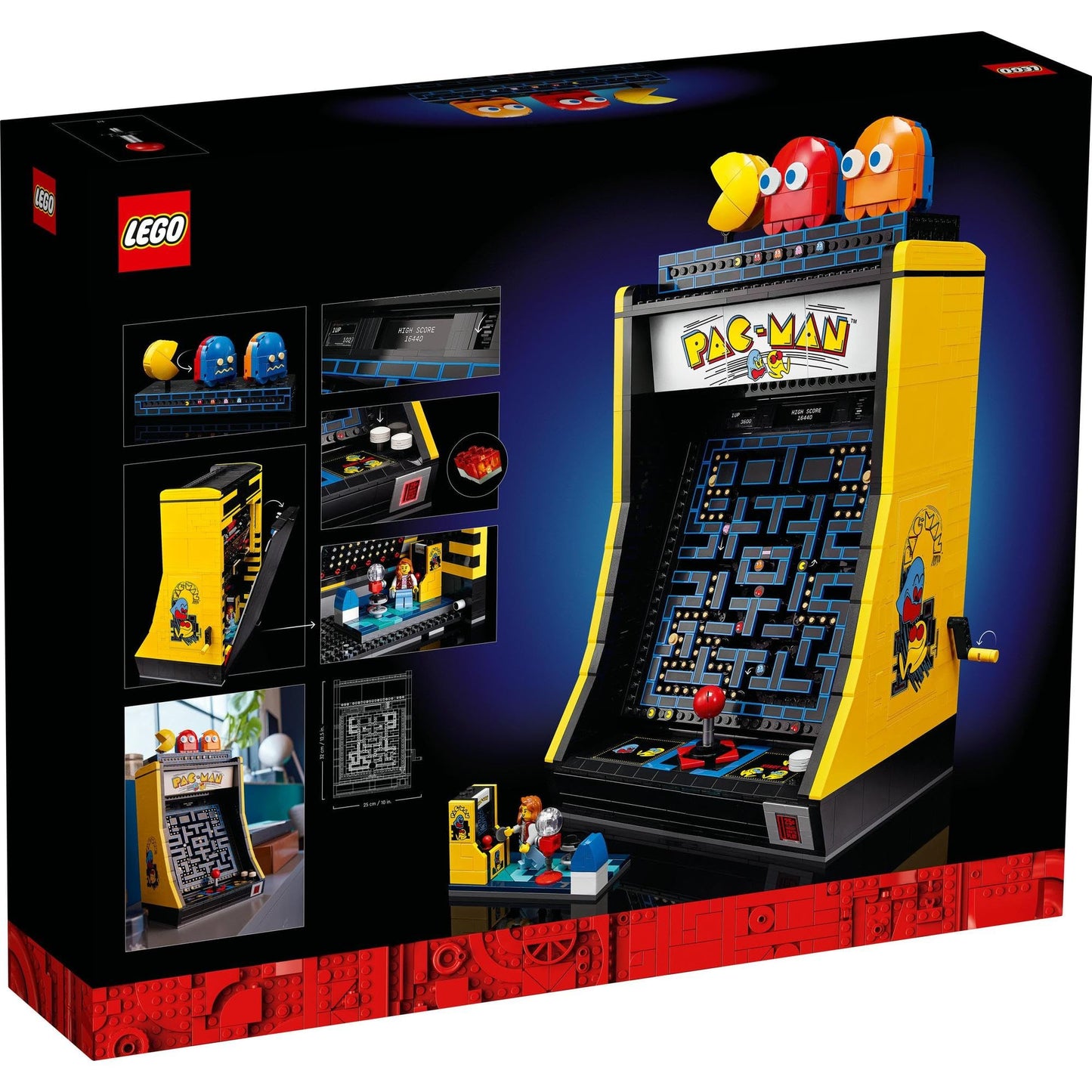 LEGO Icons PAC-Man Arcade 10323 Brick Island