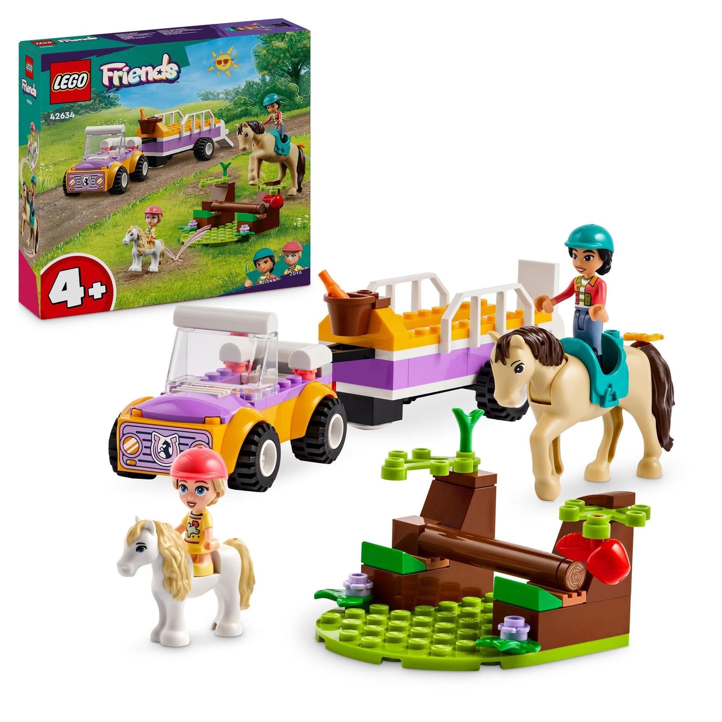 LEGO Friends Horse and Pony Trailer 42634 Amazon