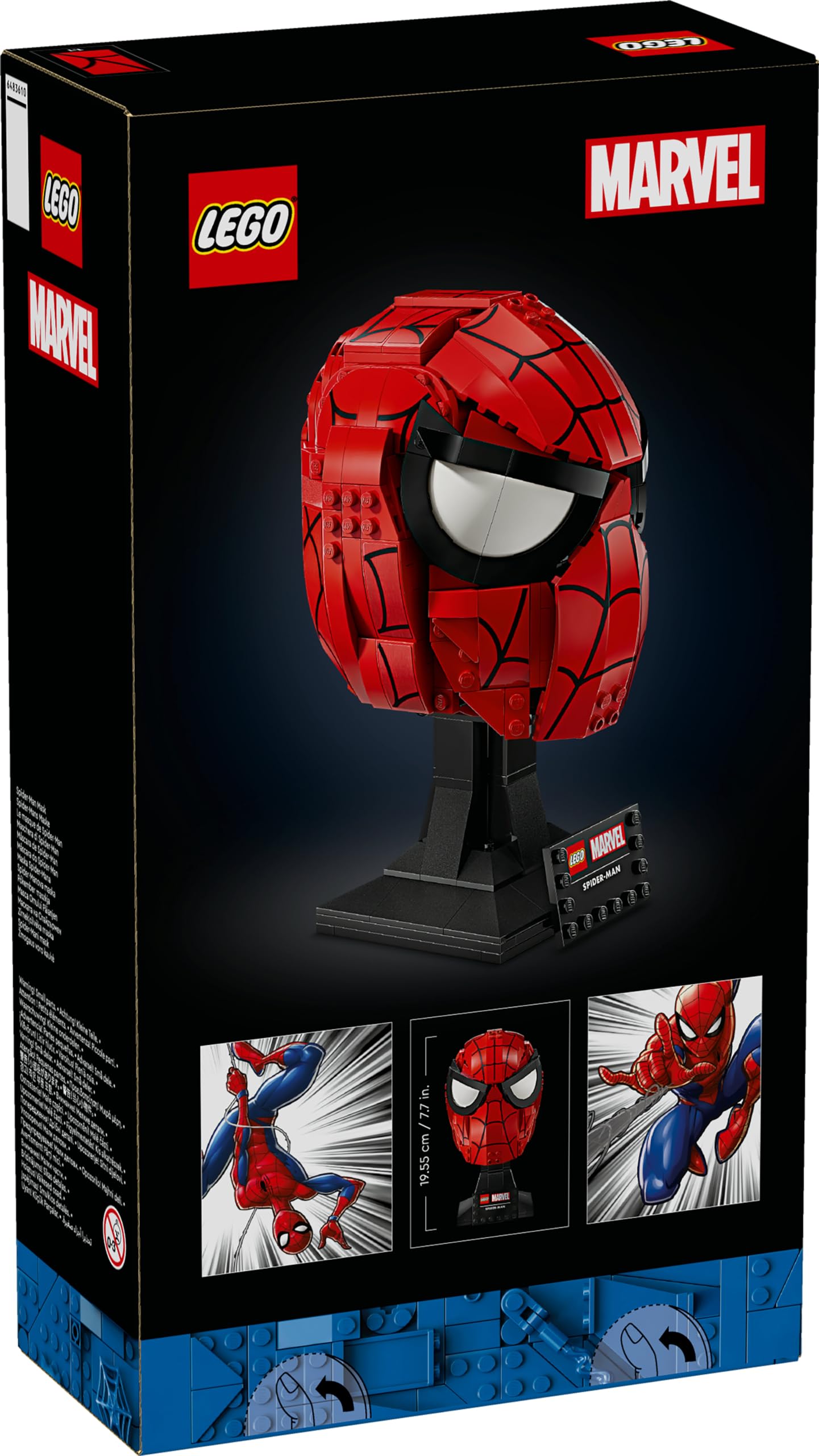 LEGO Marvel Super Heroes 76285 Spider-Mans Mask Brick Island