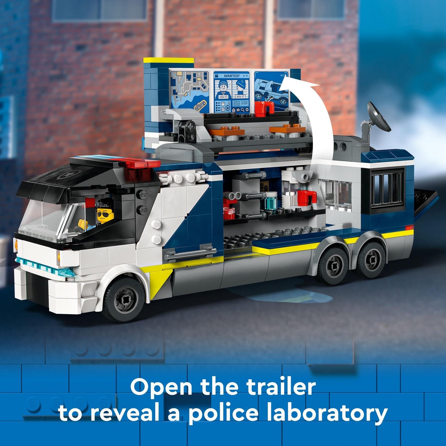 LEGO City Police Mobile Crime Lab Truck 60418 Brick Island