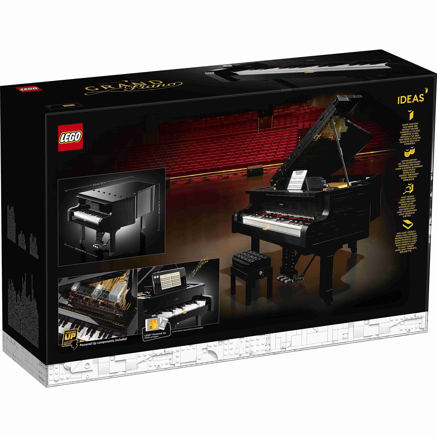 LEGO 21323 Ideas Grand Piano Brick Island