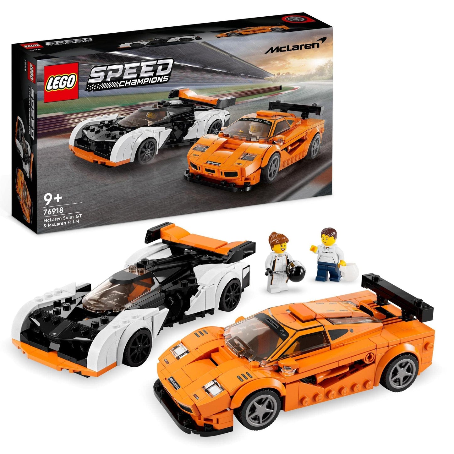 LEGO Speed Champions McLaren Solus GT & McLaren F1 LM 76918 Brick Island