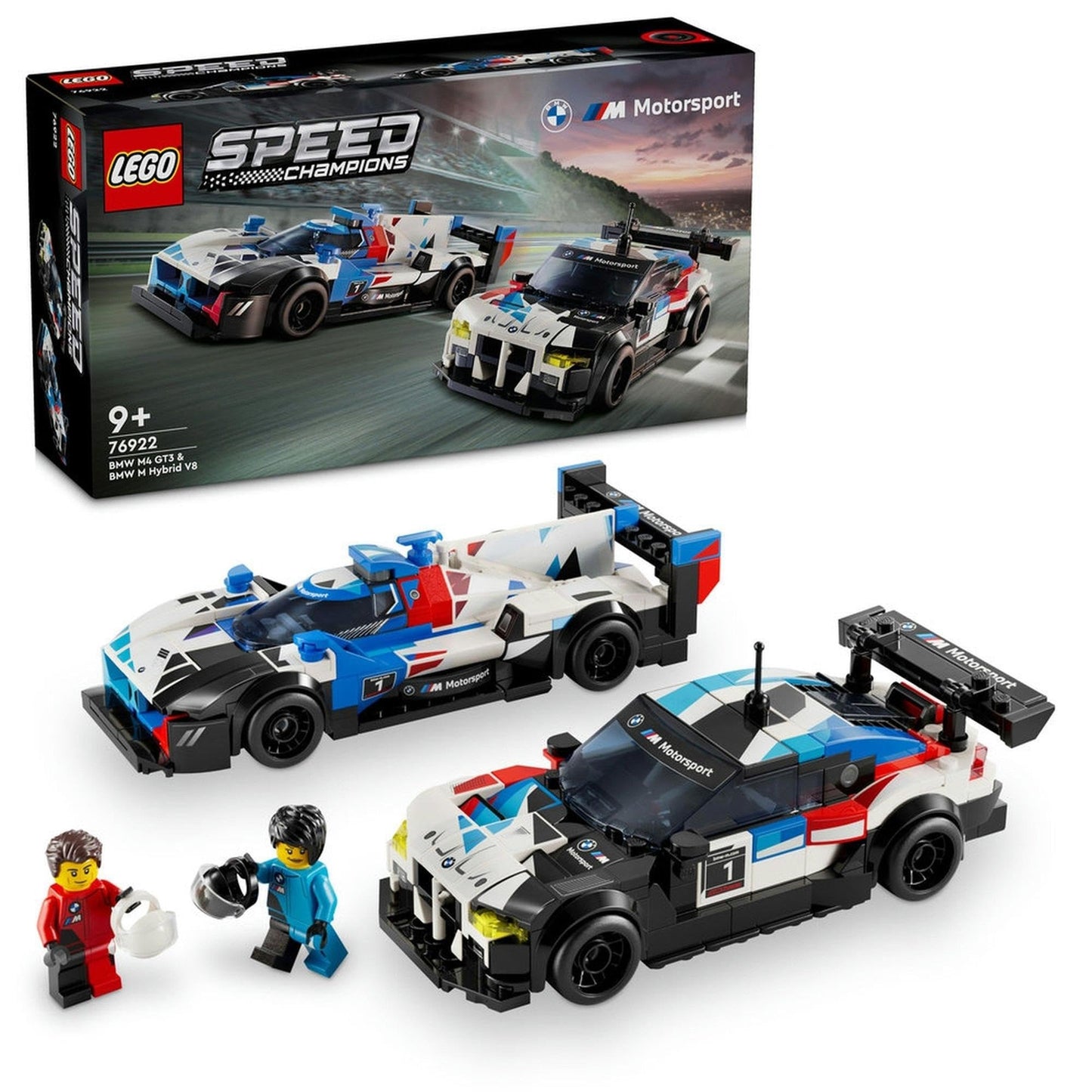 LEGO BMW M4 GT3 & BMW M Hybrid V8 Race Cars 76922 Brick Island