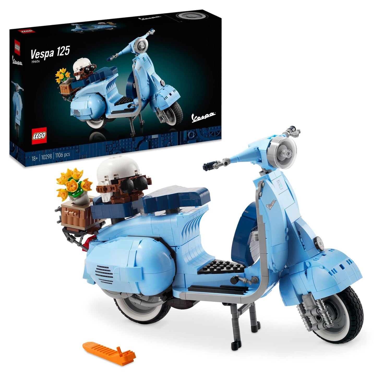 LEGO Icons Vespa 125 10298 Scooter Brick Island