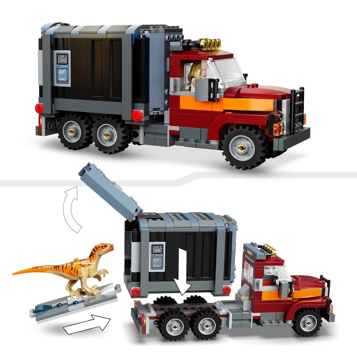 LEGO 76948 Jurassic World T. rex & Atrociraptor Dinosaur Breakout