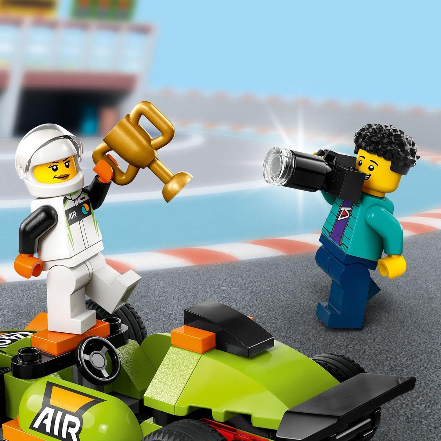 LEGO City Green Race Car 60399 Brick Island