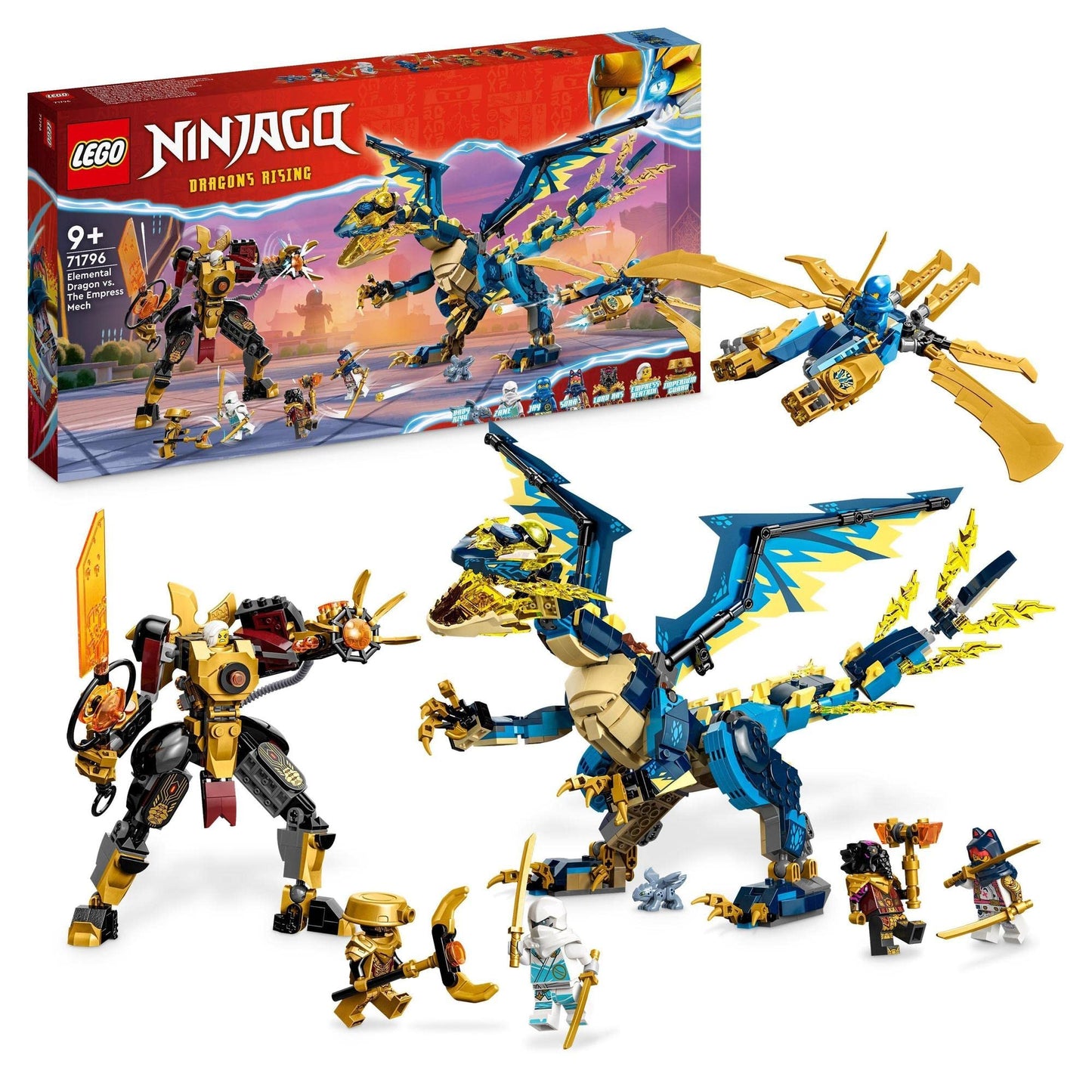 LEGO NINJAGO Elemental Dragon vs. The Empress Mech 71796 Brick Island
