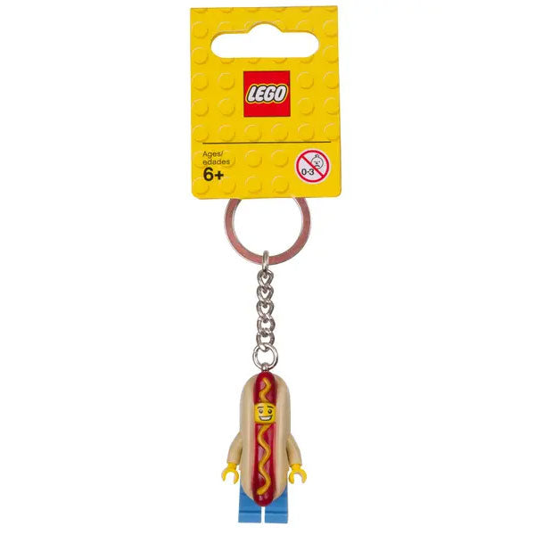 LEGO Hot Dog Guy Key Chain (853571) Brick Island