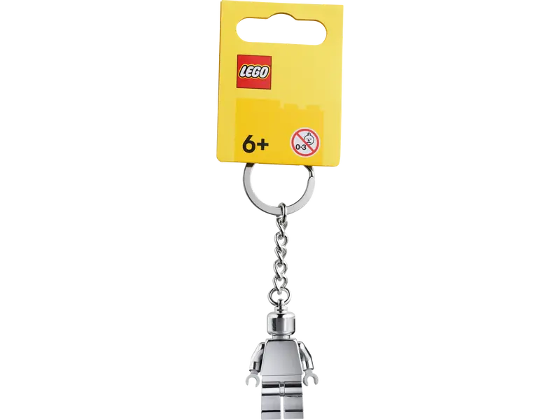 LEGO Silver Minifigure Key Chain 854305 Brick Island