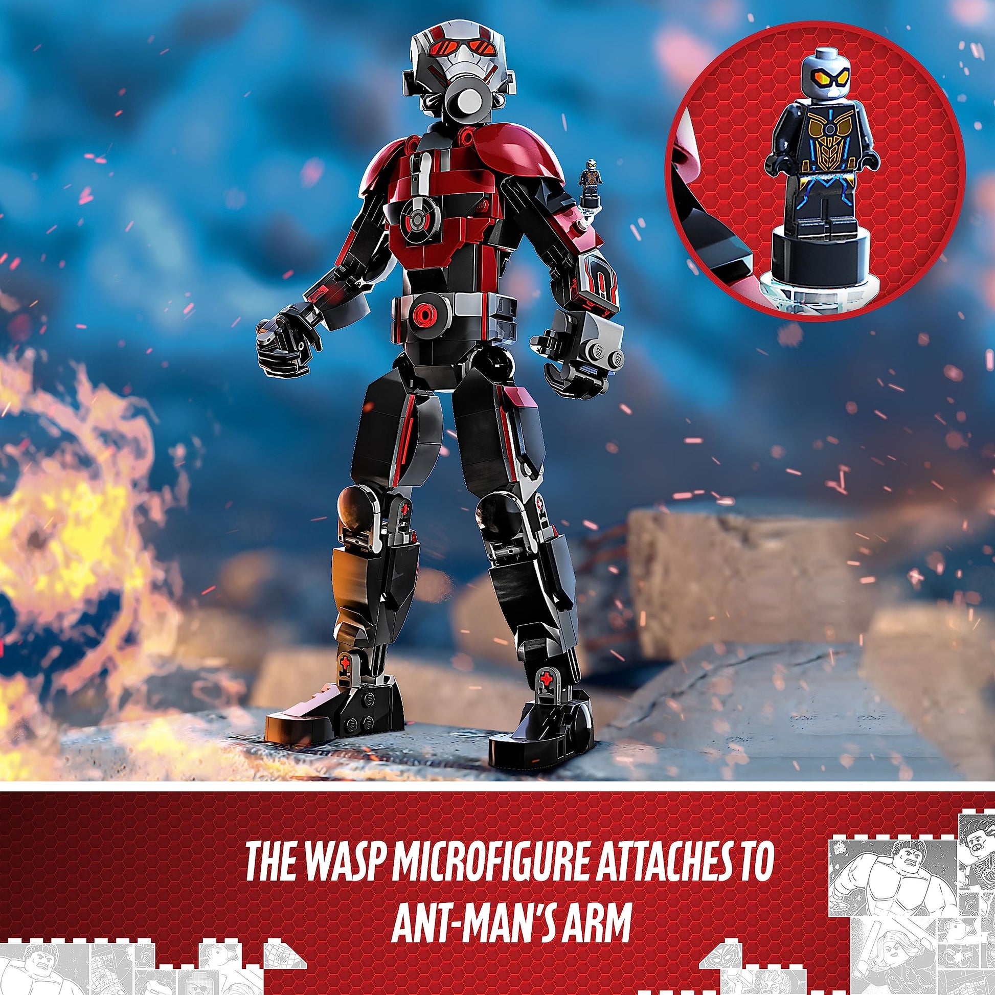 LEGO Marvel Super Heroes 76256 Ant-Man Brick Island
