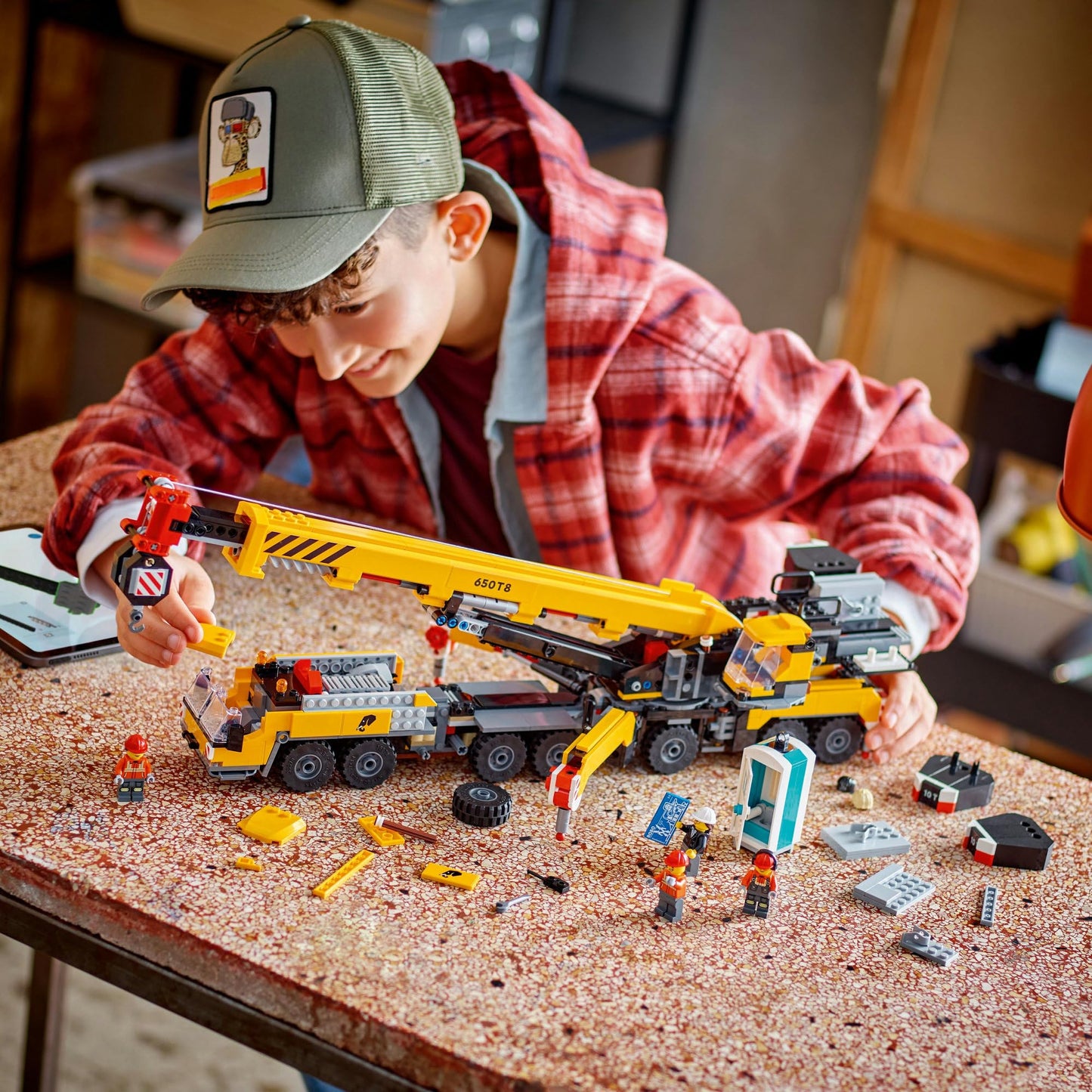 LEGO City Yellow Mobile Construction Crane 60409 Brick Island