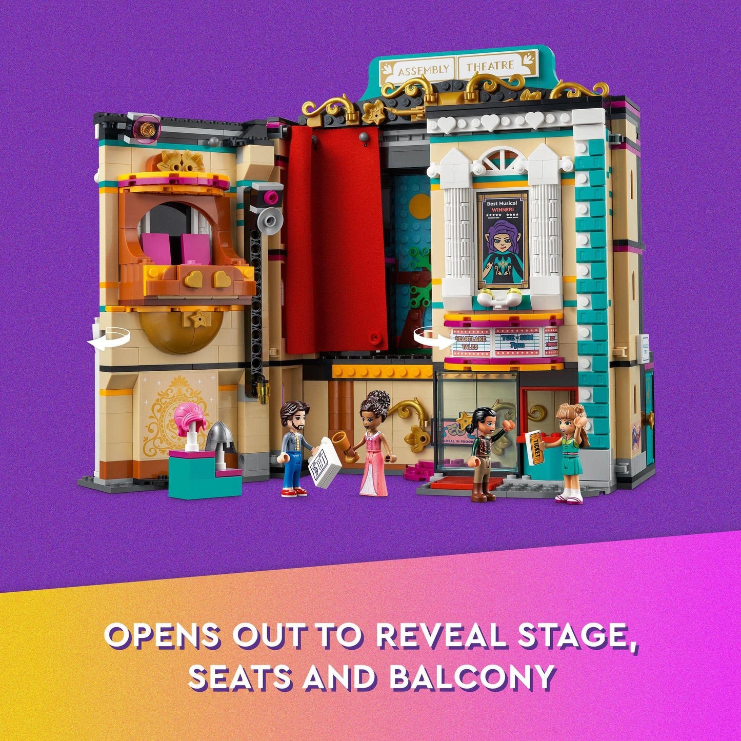 LEGO Friends Andrea's Theatre School 41714 Brick Island