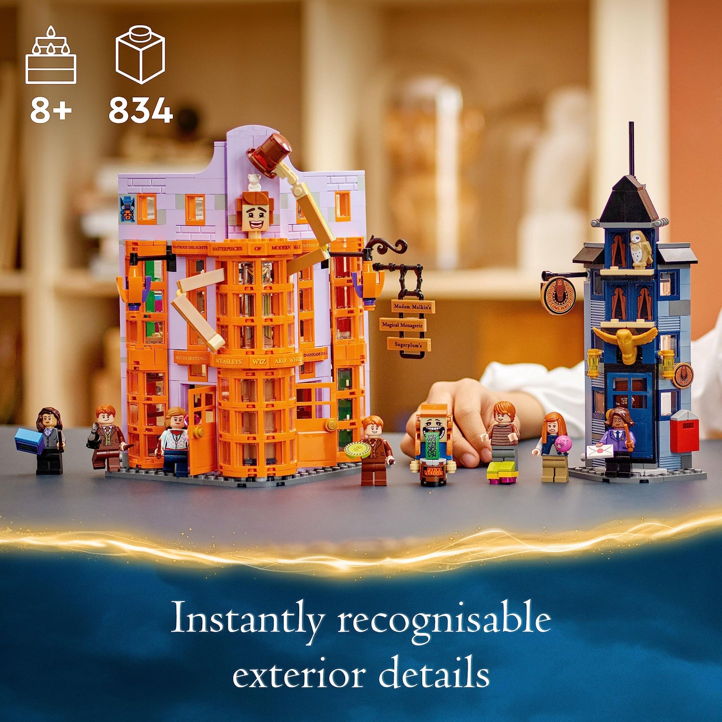 LEGO Diagon Alley: Weasleys' Wizard Wheezes 76422 Brick Island