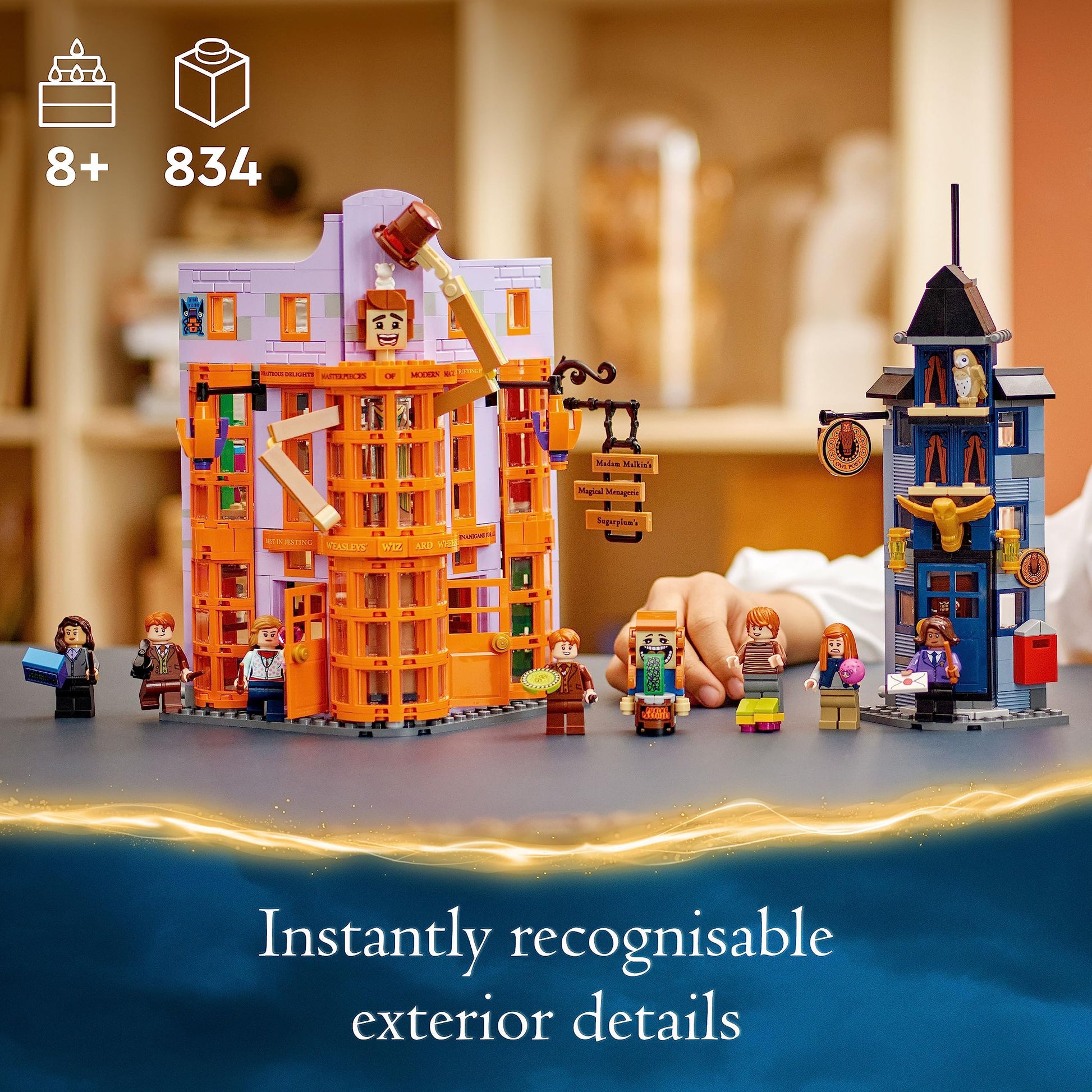 LEGO Diagon Alley: Weasleys' Wizard Wheezes 76422 Brick Island