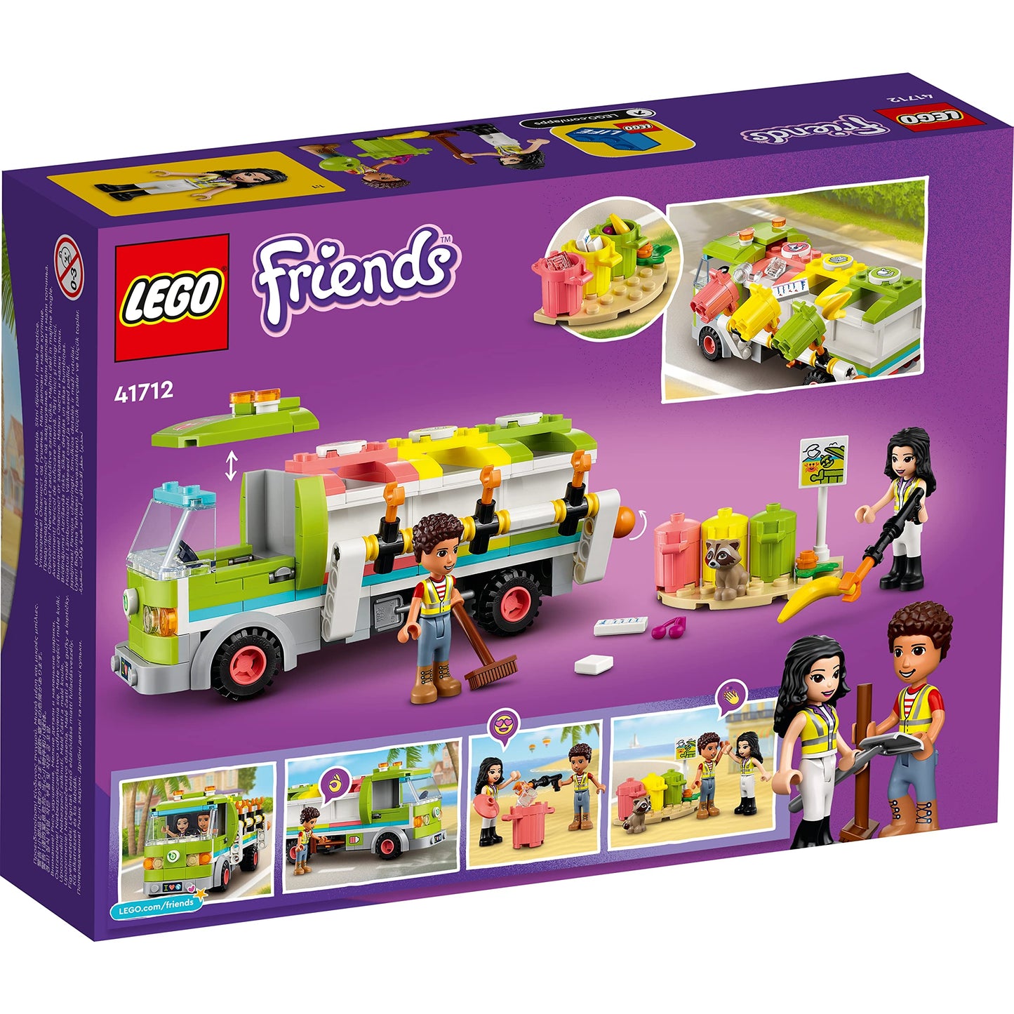 LEGO Friends Recycling Truck 41712 Brick Island