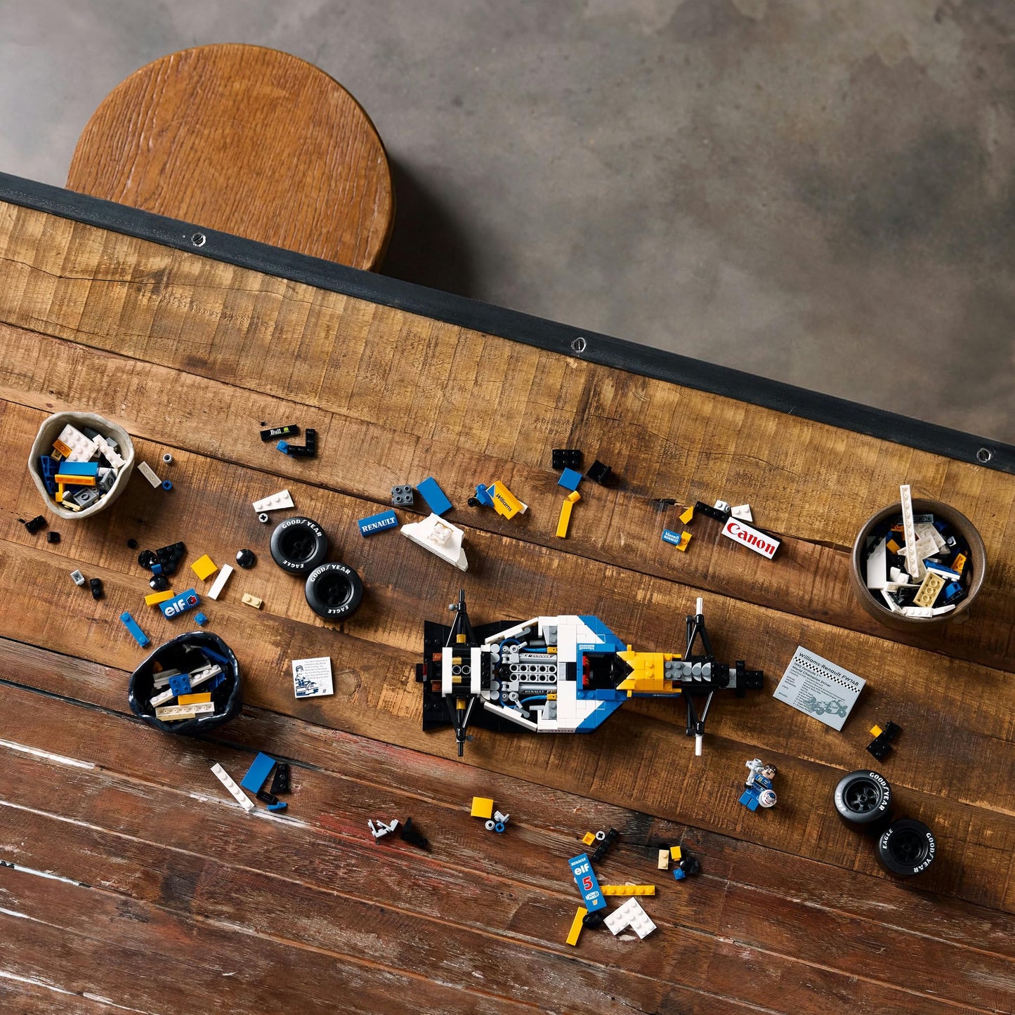 LEGO Icons Williams Racing FW14B & Nigel Mansell F1 10353 Brick Island