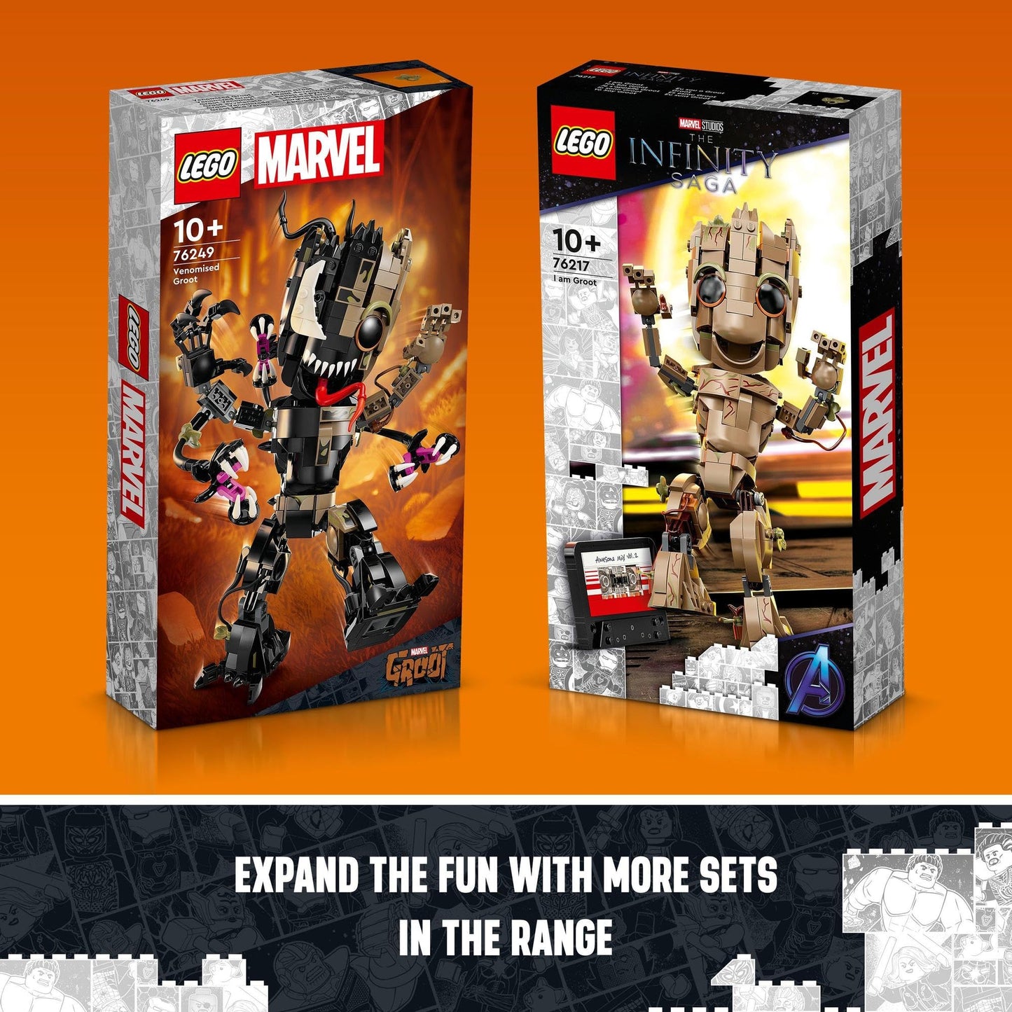 LEGO Super Heroes Marvel Venomised Groot 76249 Brick Island