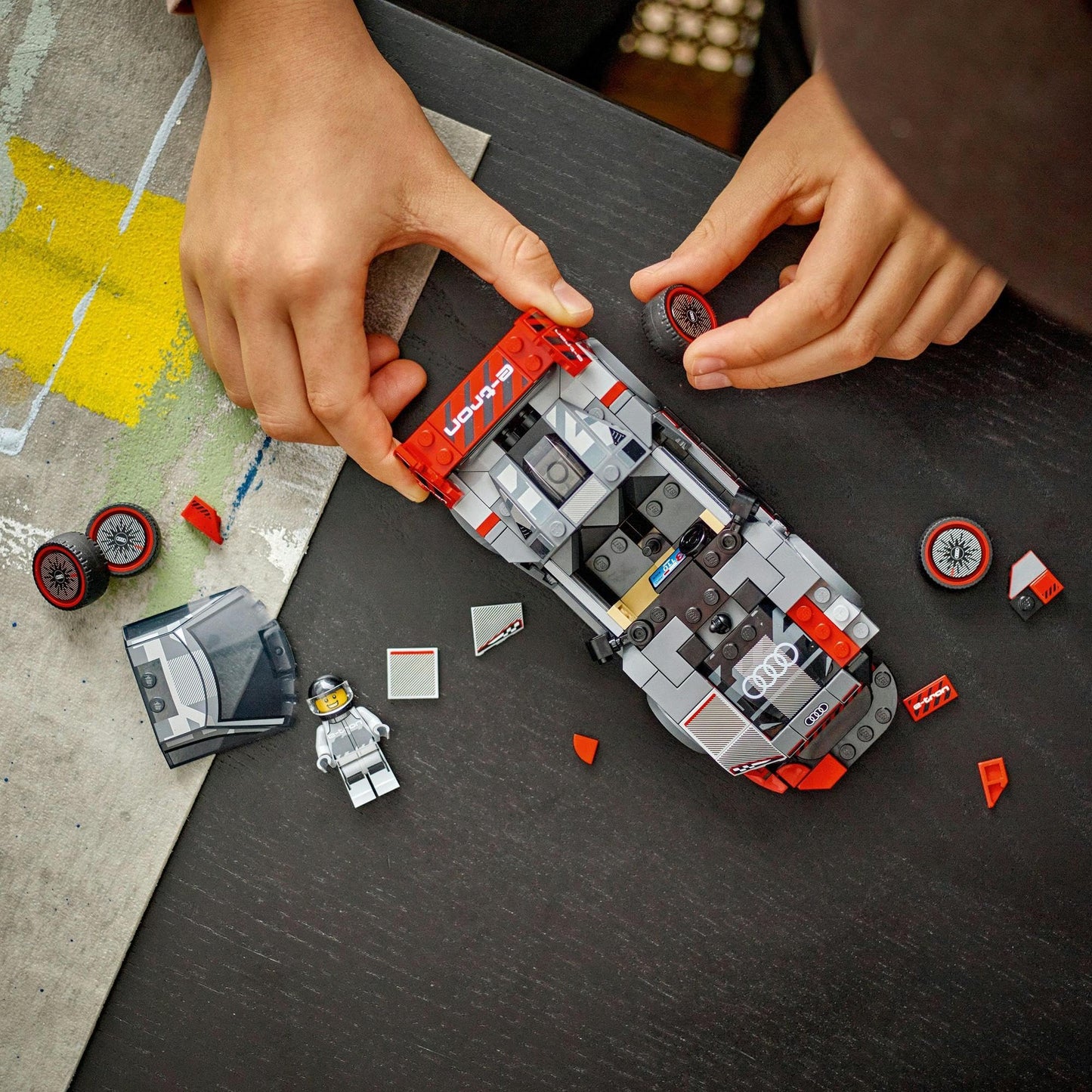 LEGO Speed Champions Audi S1 e-tron quattro Race Car 76921 Amazon